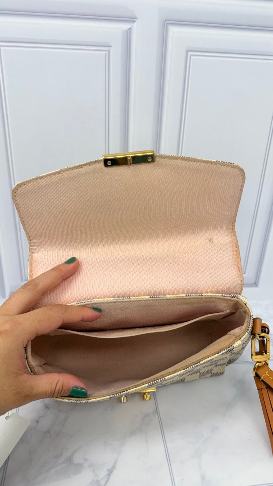Louis Vuitton Damier Azur Croisette 2Way Bag 
