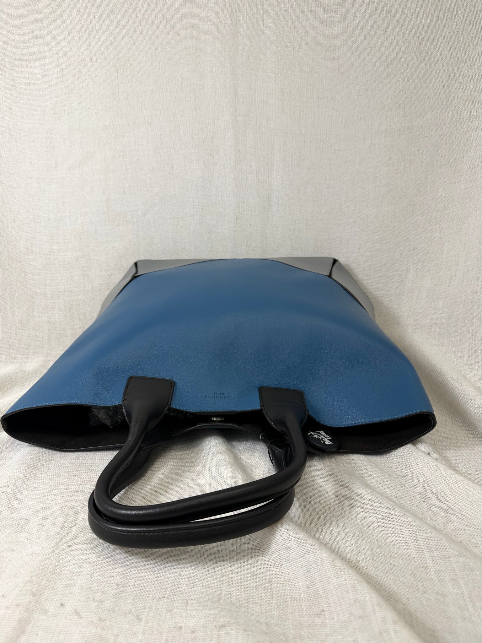 Givenchy Blue Easy Leather Tote Bag