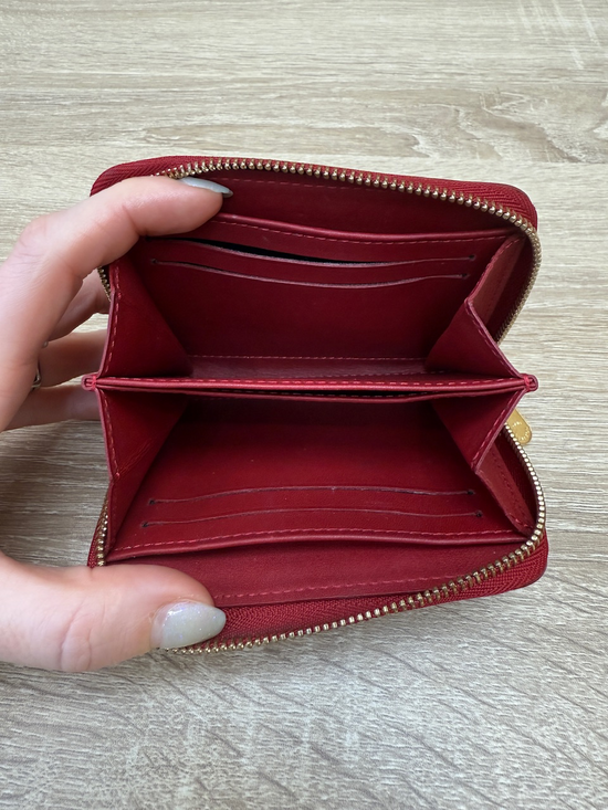 Louis Vuitton Red Venis Compact Wallet 