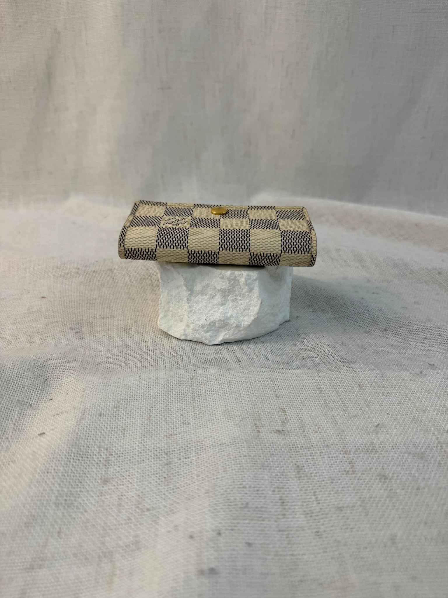 Louis Vuitton Damier Azur 6 Ring Key Holder