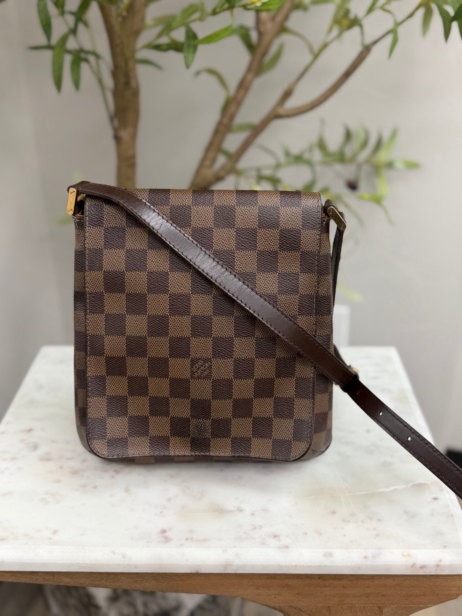 Louis Vuitton Damier Ebene PM Musette Salsa