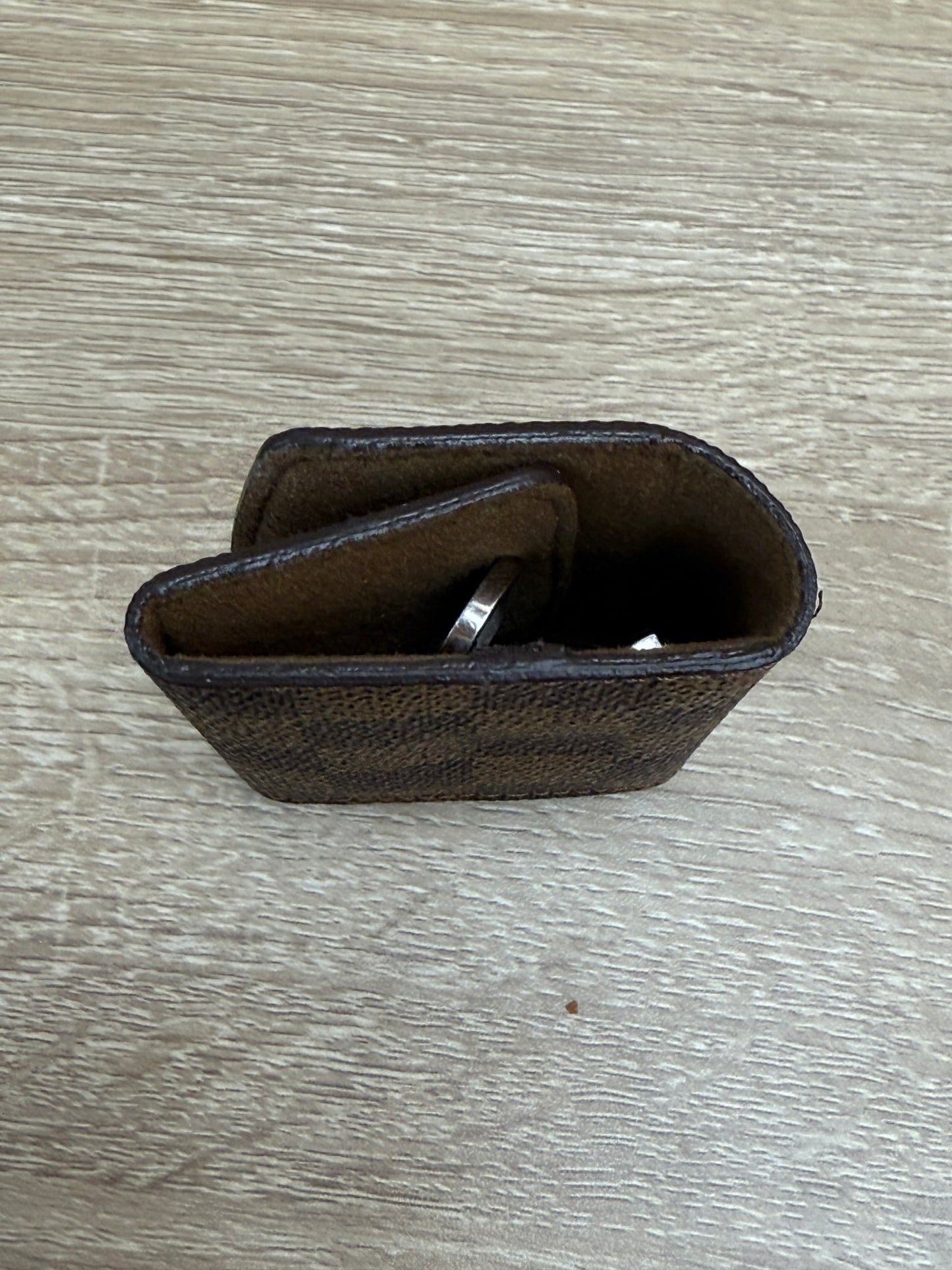 Louis Vuitton Damier Ebene Cuff Links