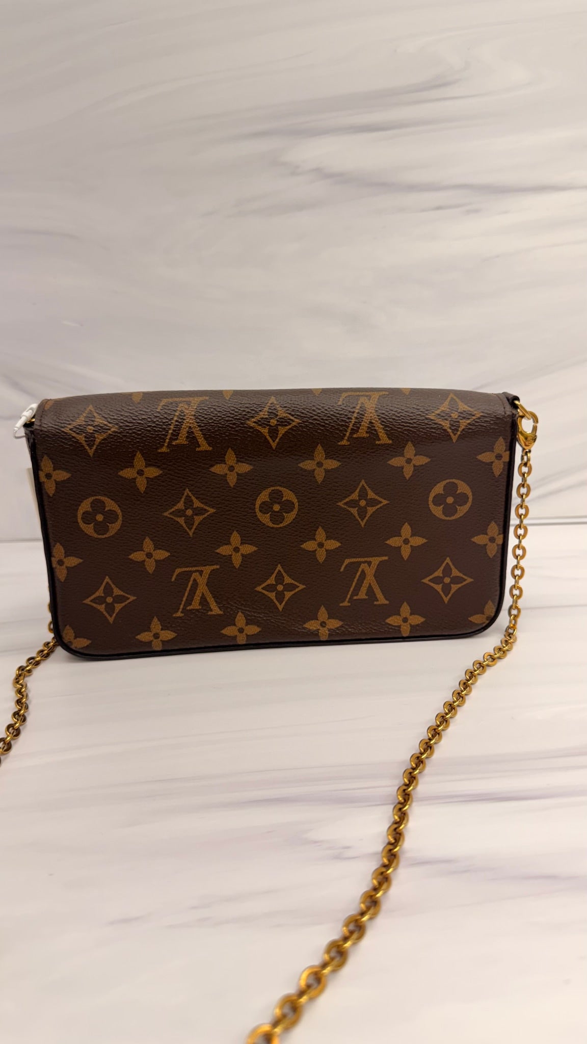 Louis Vuitton Monogram Fuchsia Pochette Felicie  