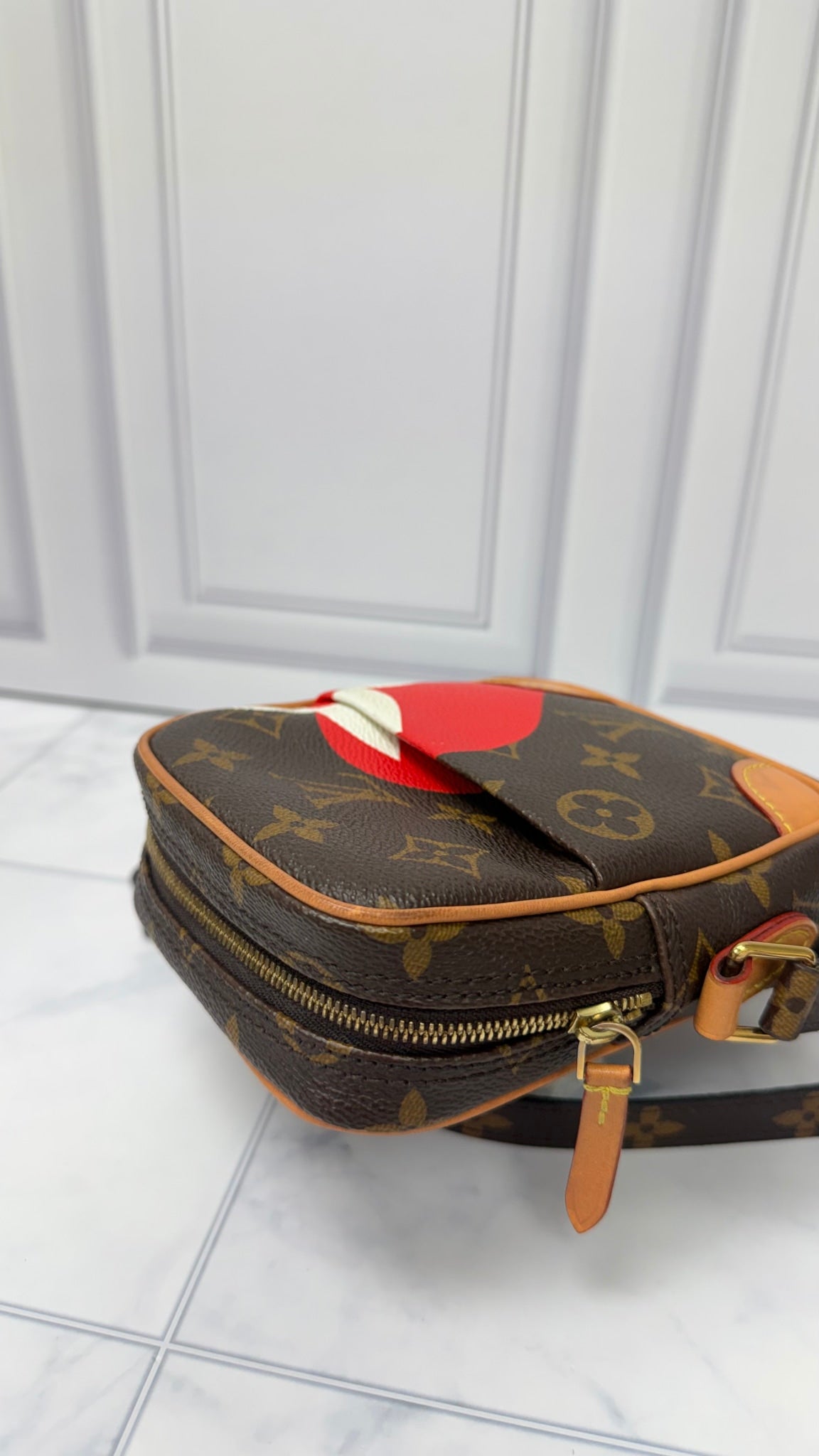 Louis Vuitton Monogram Game On Panama Set Shoulder Bag 