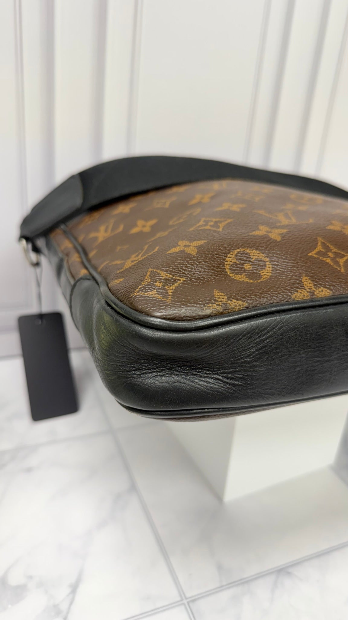 Louis Vuitton Monogram Macassar Bass MM Crossbody Bag