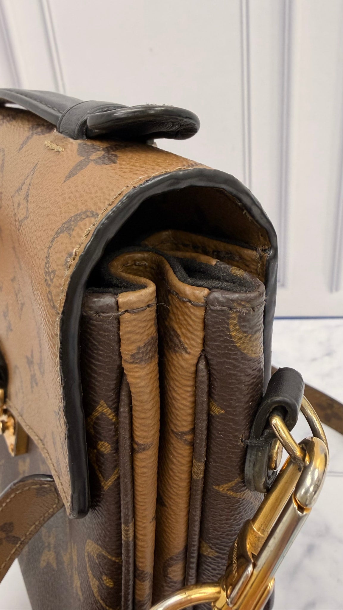 Louis Vuitton Reverse Monogram Pochette Metis Crossbody