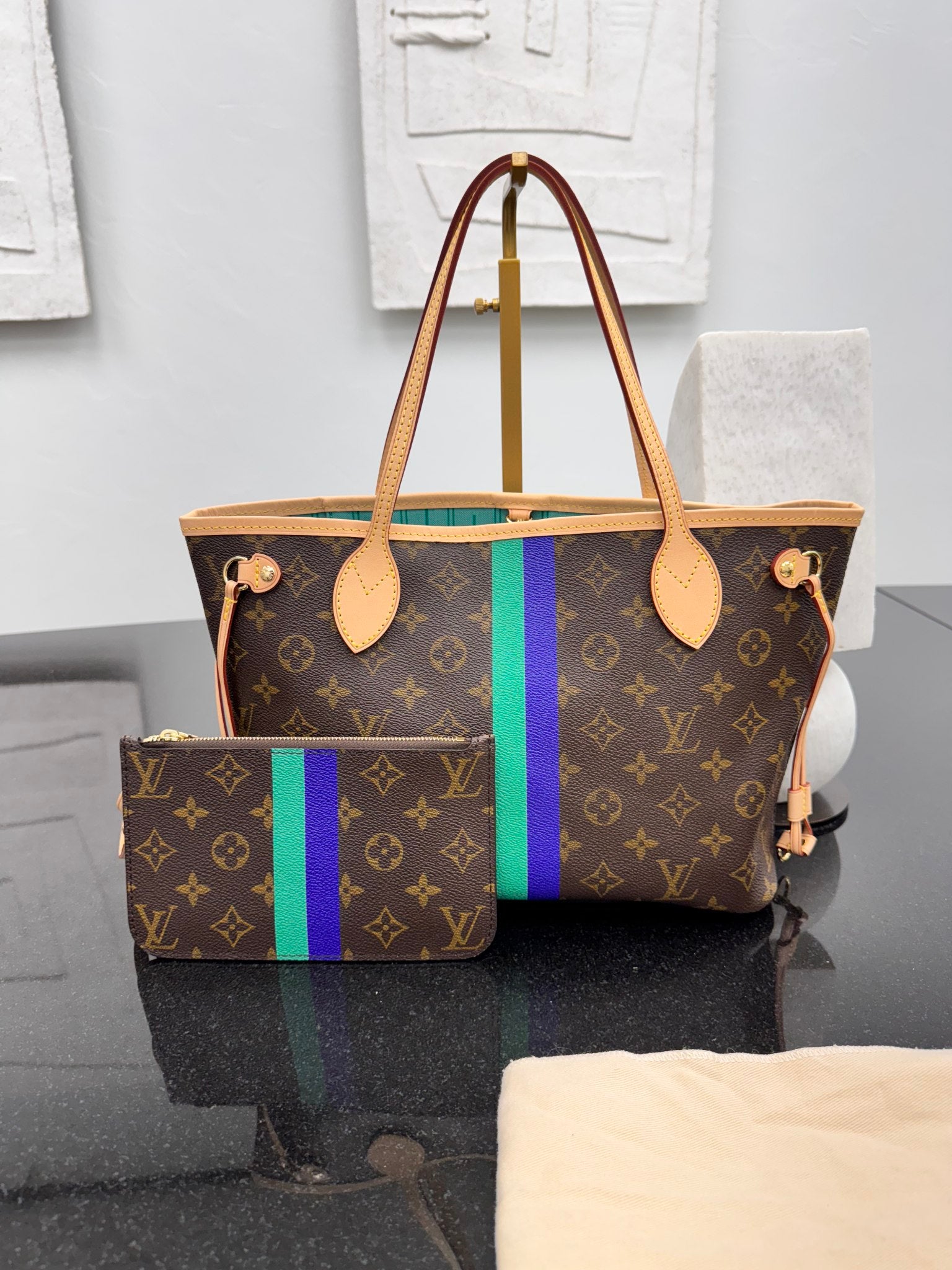 LIKE NEW - Louis Vuitton Monogram My LV Heritage Neverfull PM