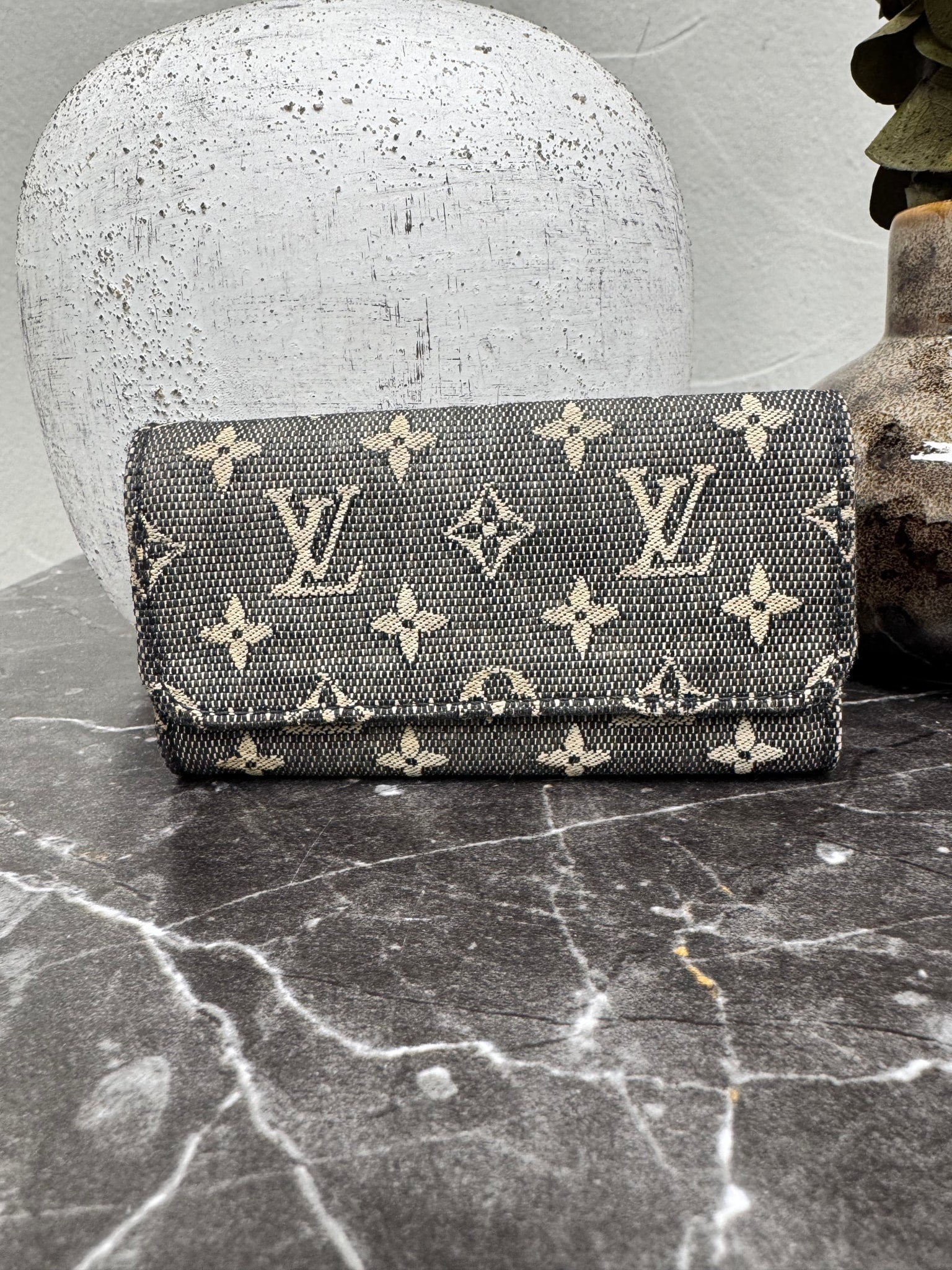 Louis Vuitton Denim Monogram Key Holder