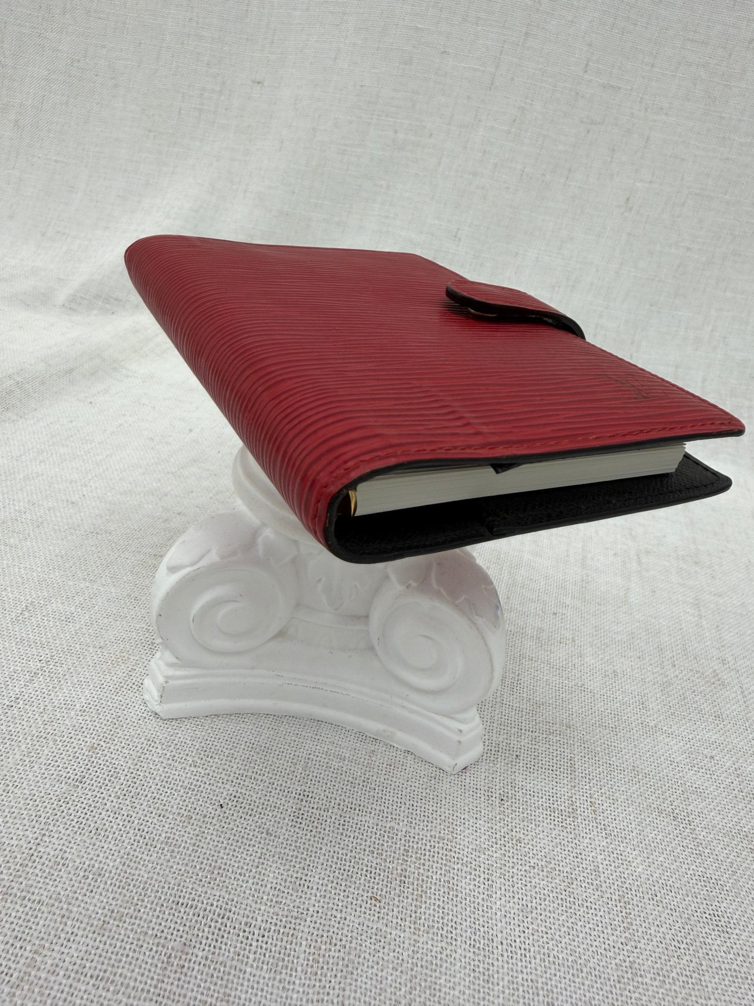 Louis Vuitton Red Epi Passport Agenda PM