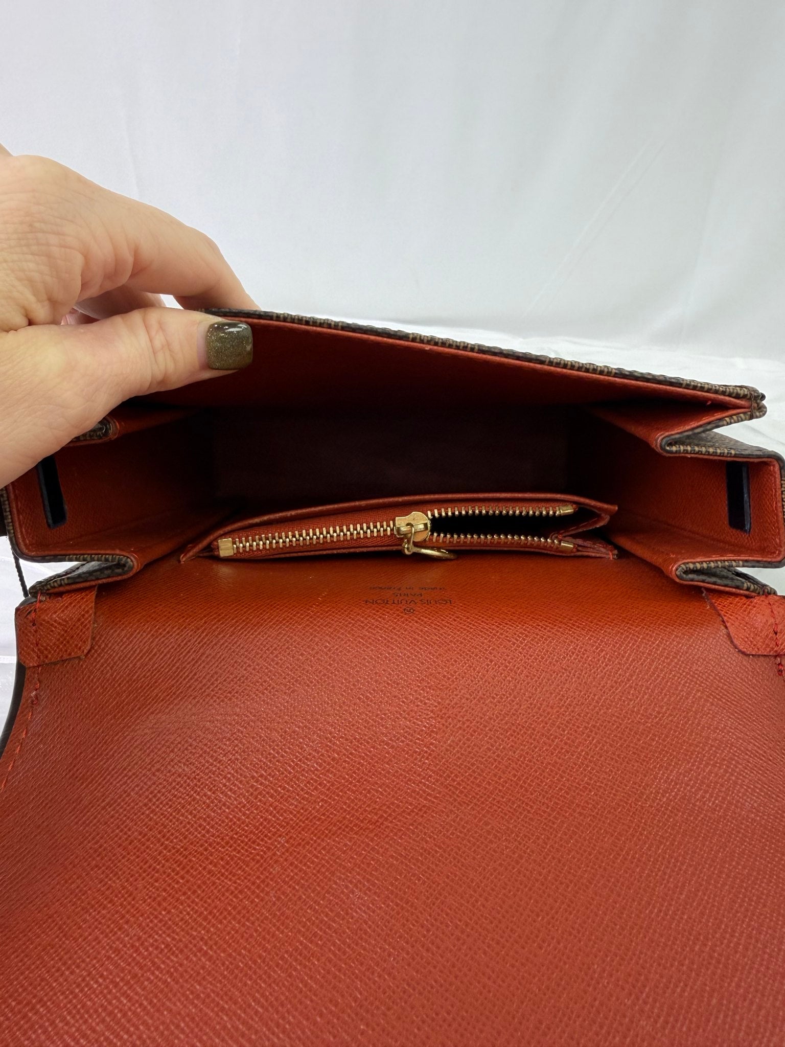 Louis Vuitton Damier Ebene Tribeca Shoulder Bag