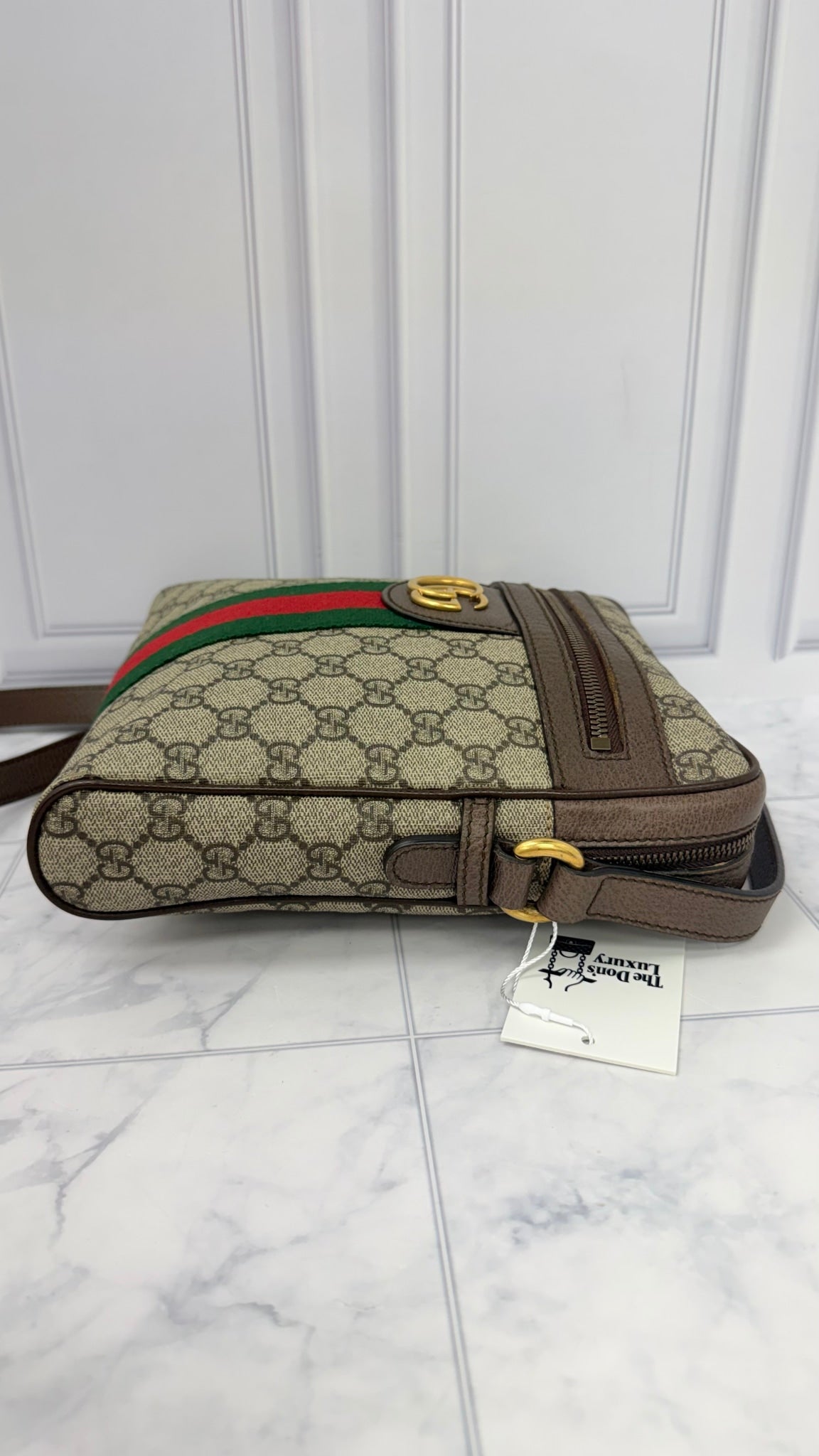 Gucci GG Supreme Ophidia Crossbody Bag 