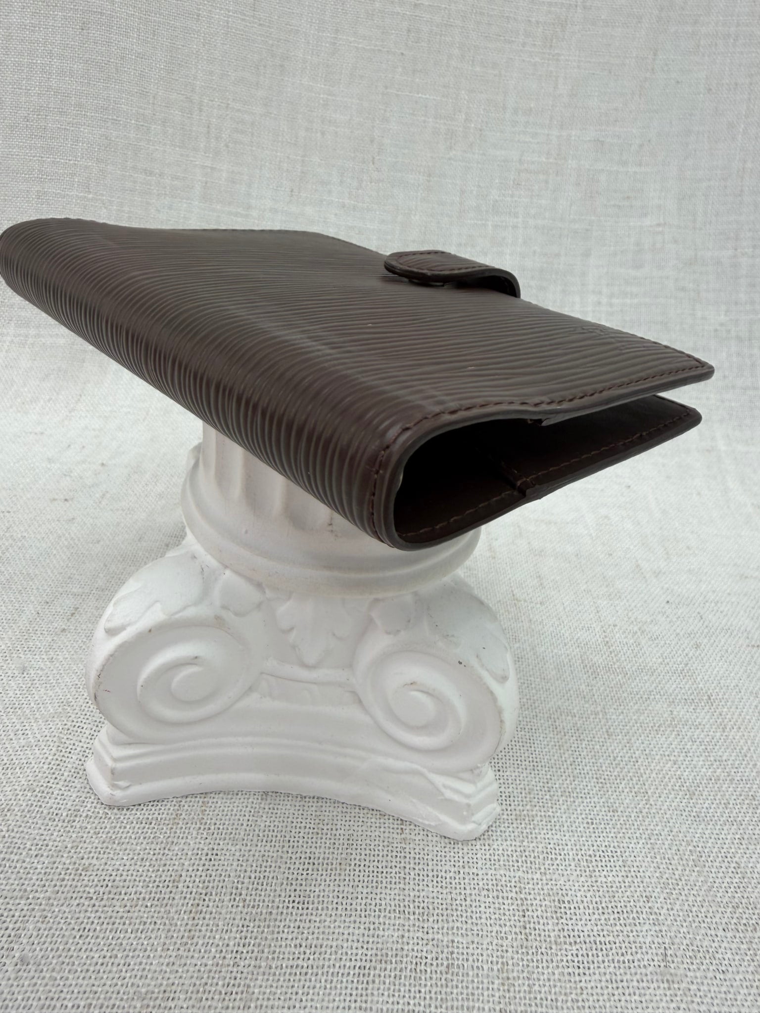 Louis Vuitton Brown Epi Leather Passport Agenda PM