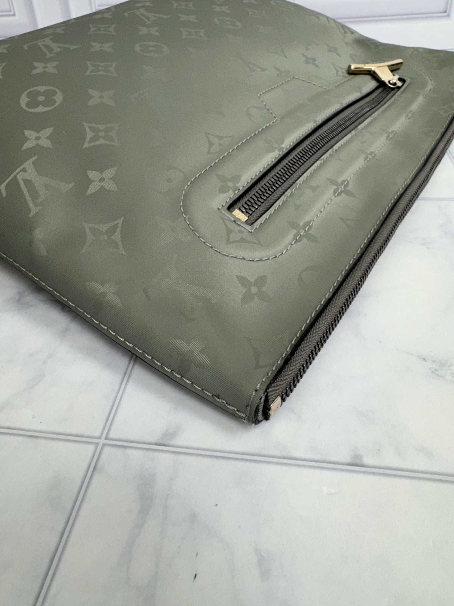 Louis Vuitton Titanium Monogram Cosmos Pochette
