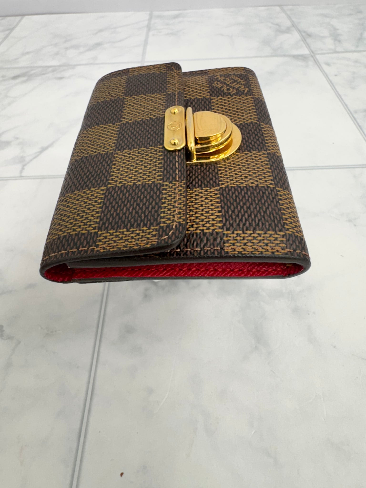 Louis Vuitton Damier Ebene Koala Compact Wallet
