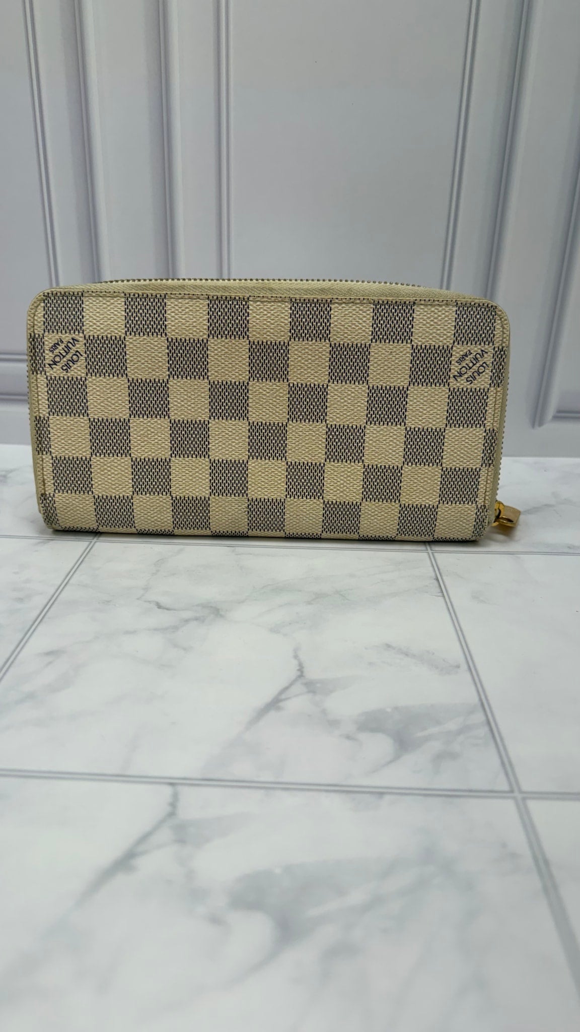 Louis Vuitton Damier Azur Zippy Wallet