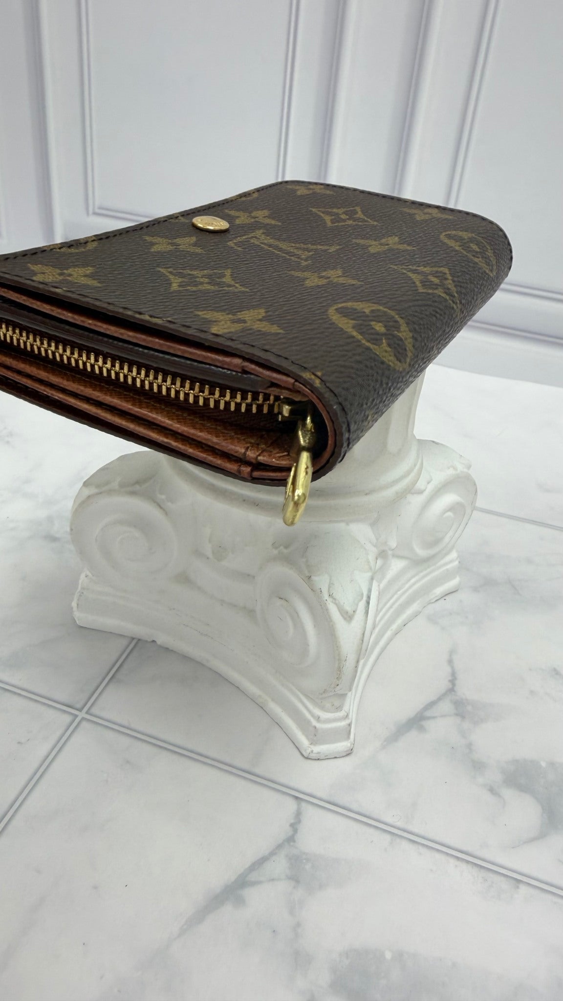 Louis Vuitton Monogram Porte Monnaie Tresor Wallet