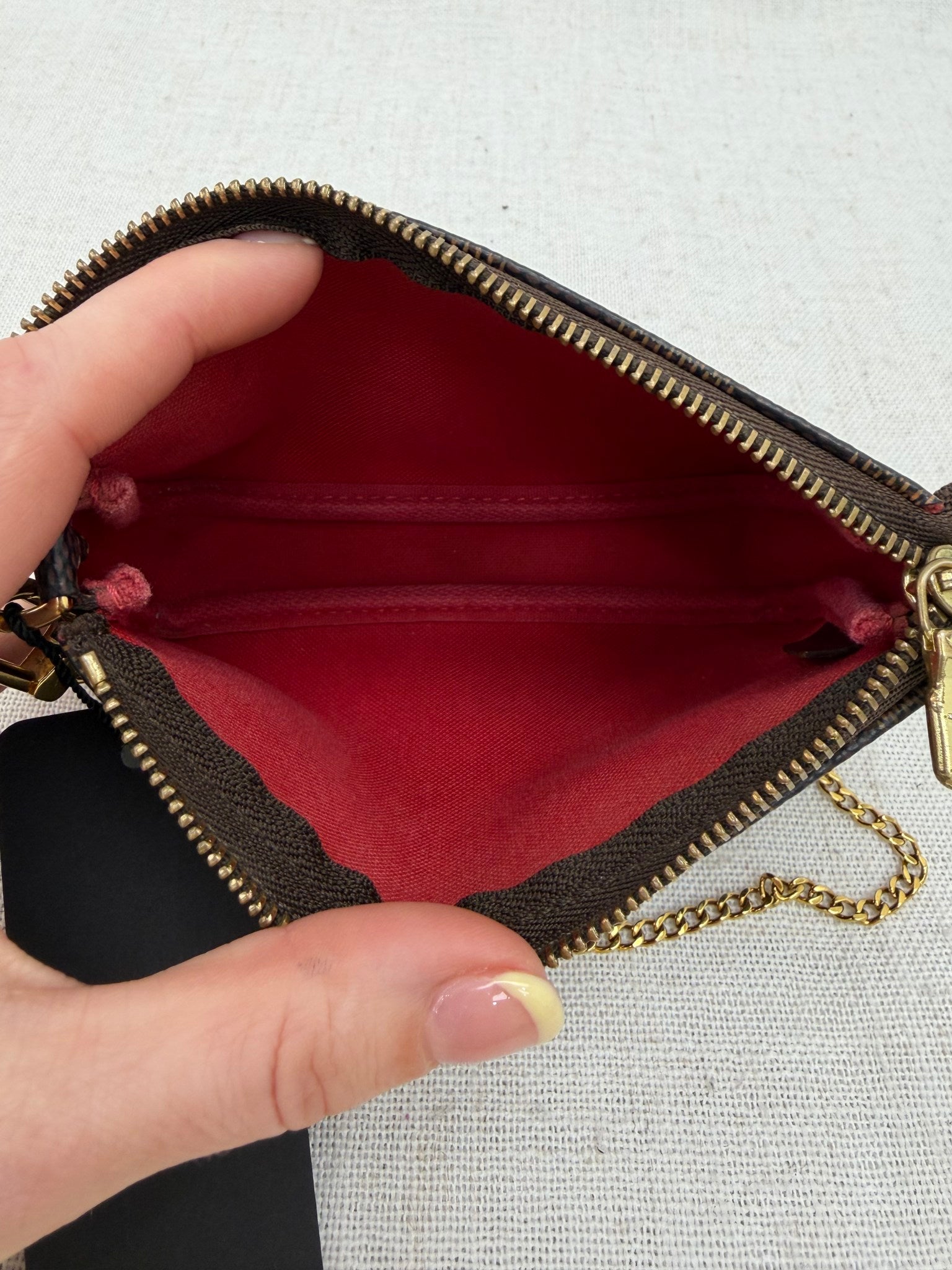 Louis Vuitton Damier Ebene Mini Pochette