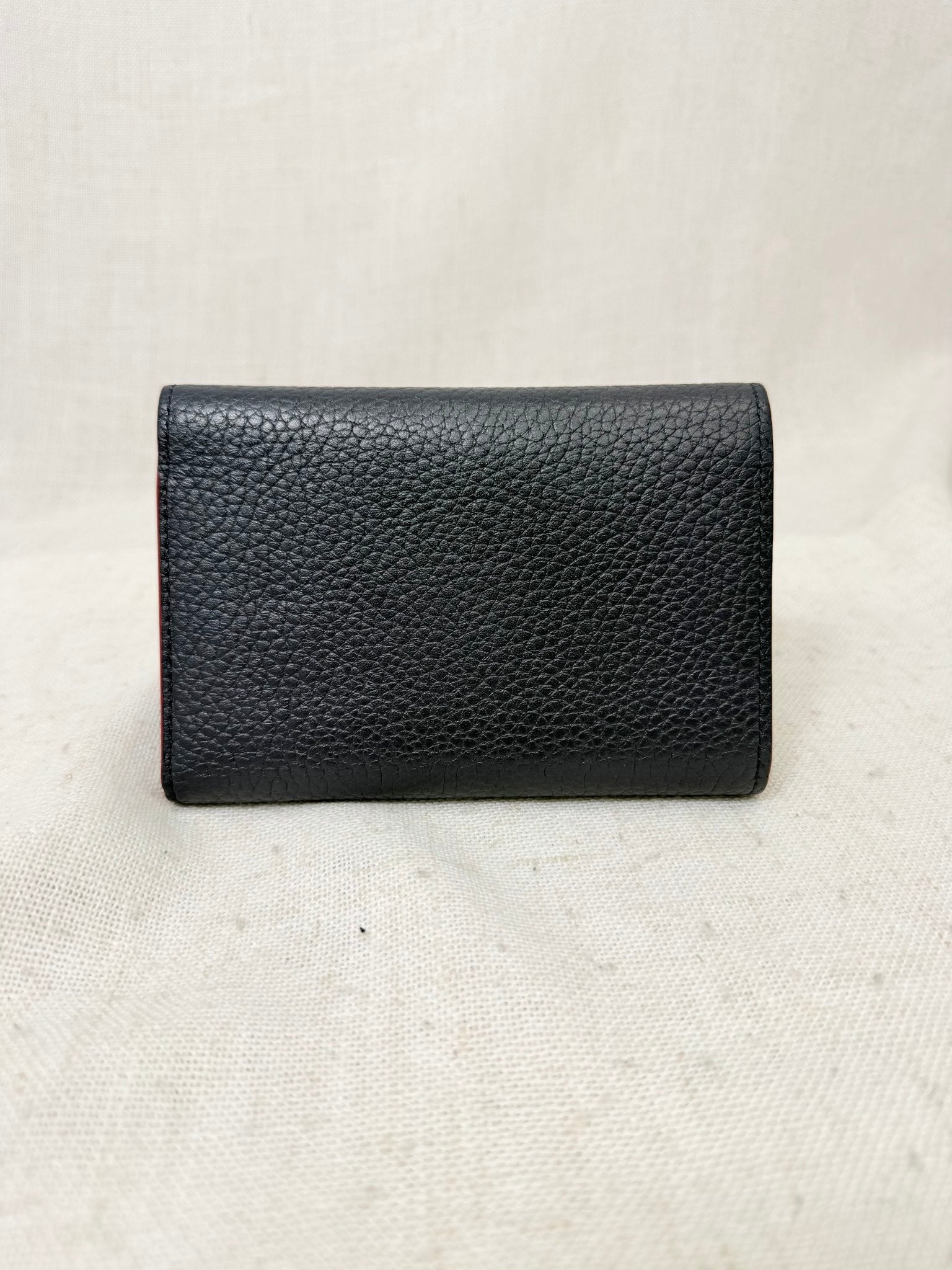 Louis Vuitton Navy Taurillon Leather Capucines Wallet