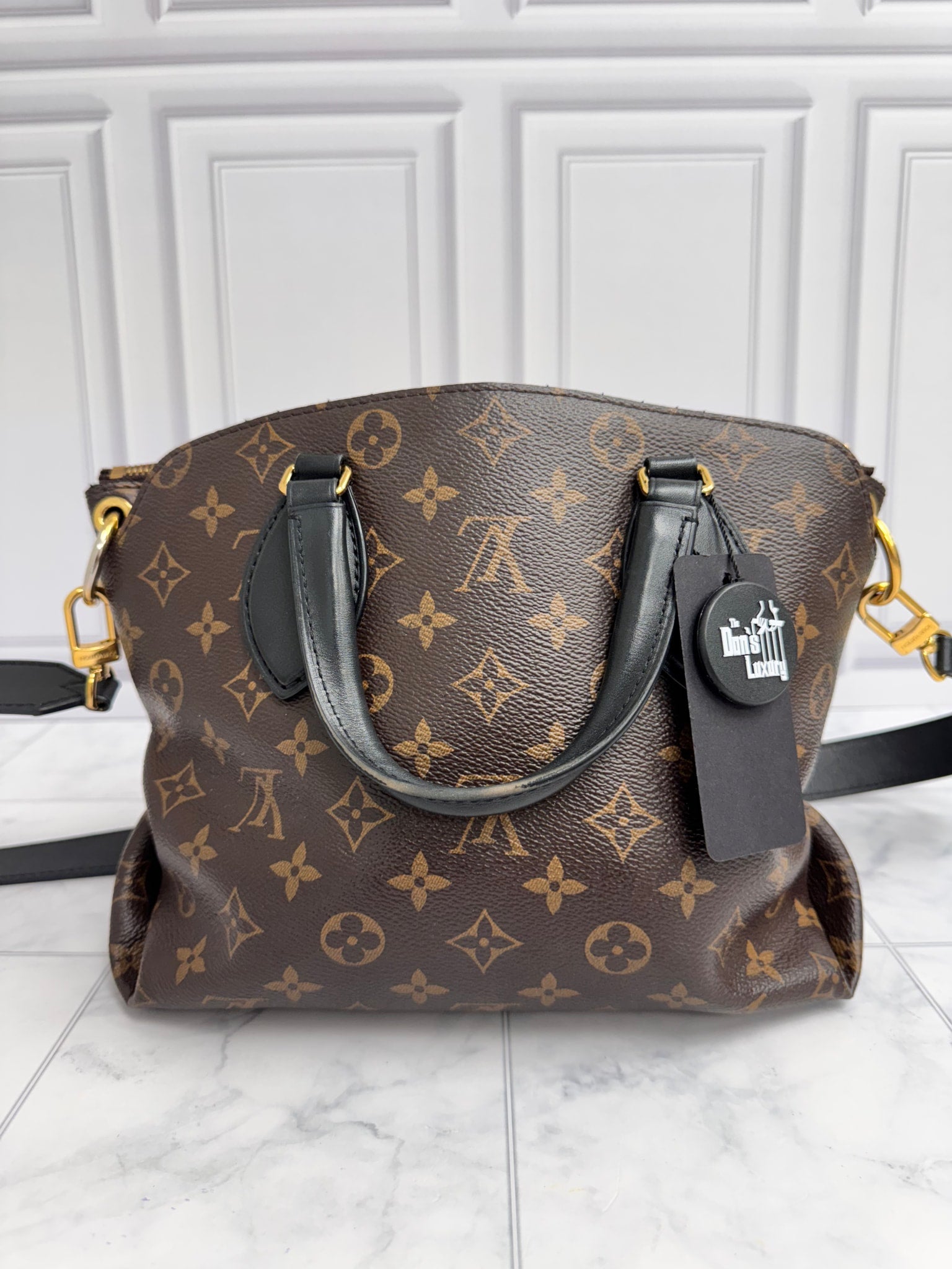 Louis Vuitton Monogram Flower Zipped Tote PM