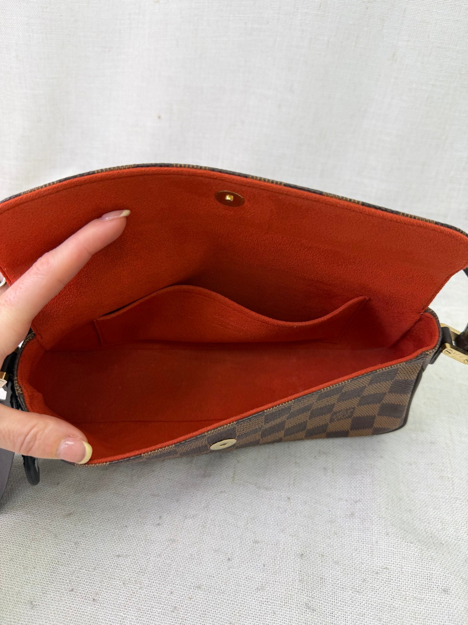 Louis Vuitton Damier Ebene Recoleta Shoulder Bag