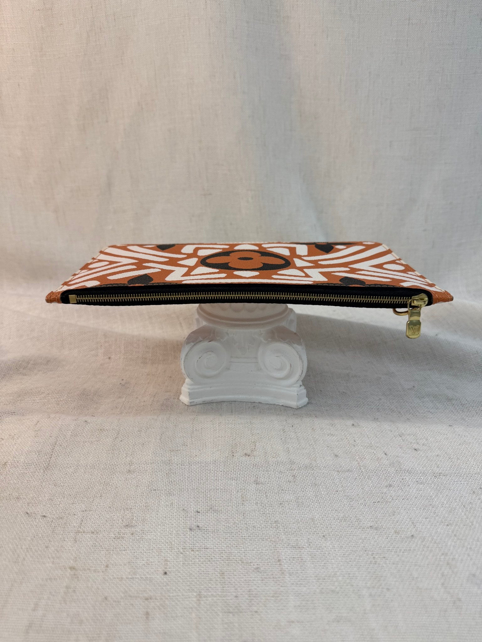 Louis Vuitton Multicolor Leather Crafty Neverfull Pouch