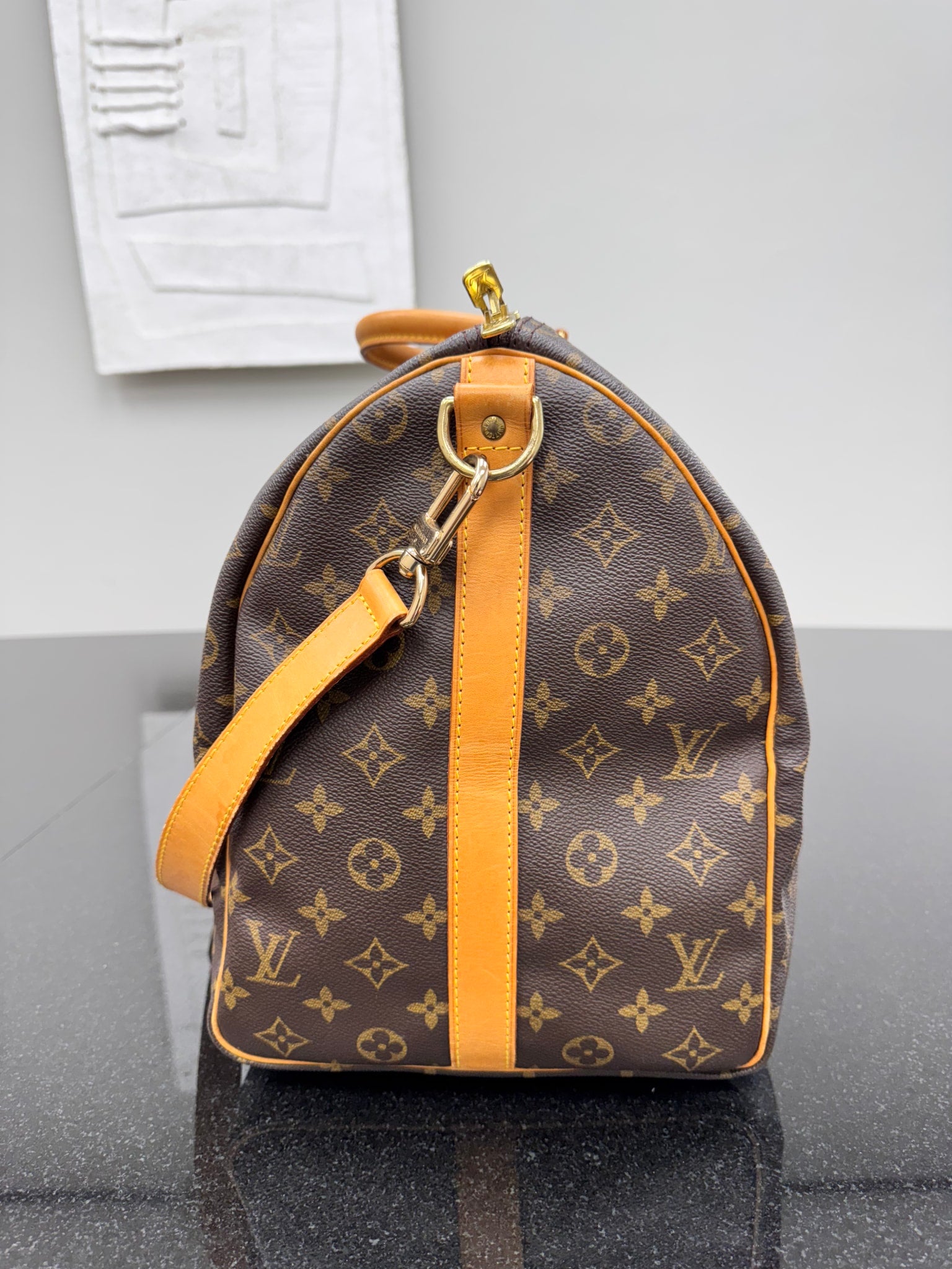 Louis Vuitton Monogram Keepall Bandouliere 50