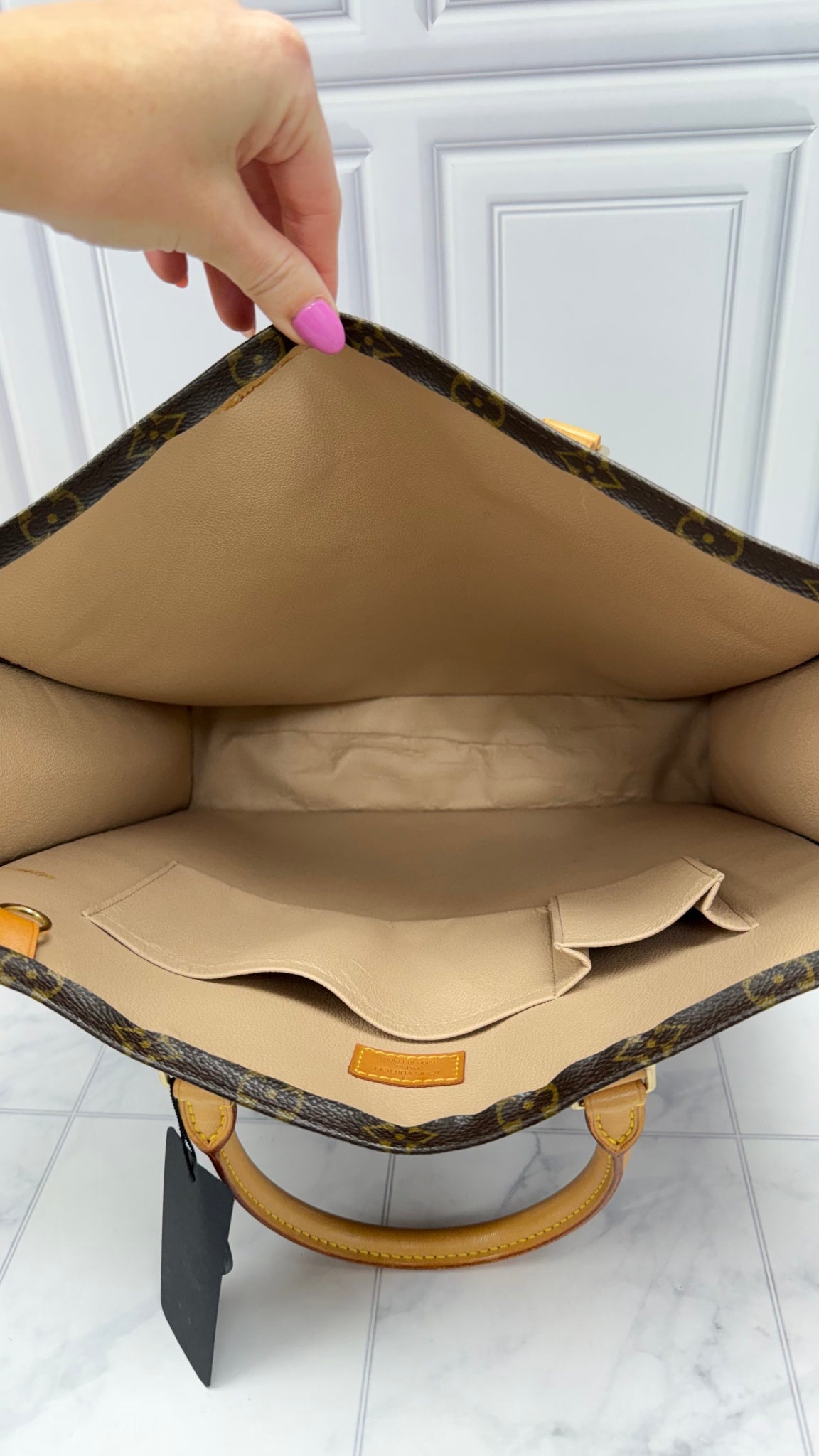 Louis Vuitton Monogram Sac Plat