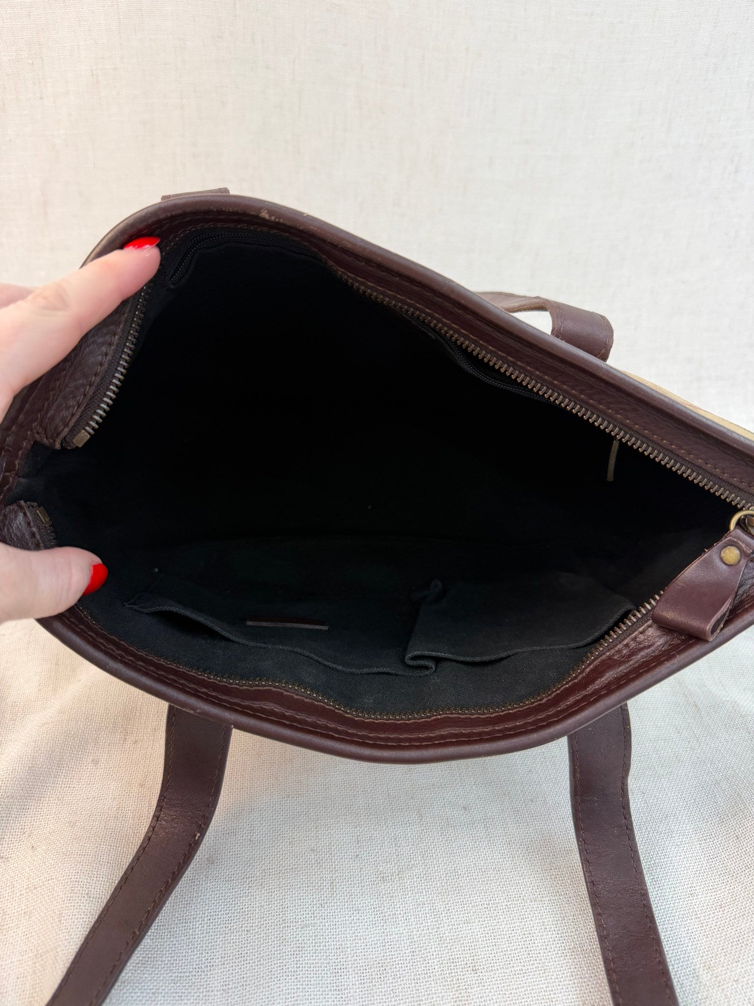 Burberry Nova Check Coated Canvas Vintage Tote