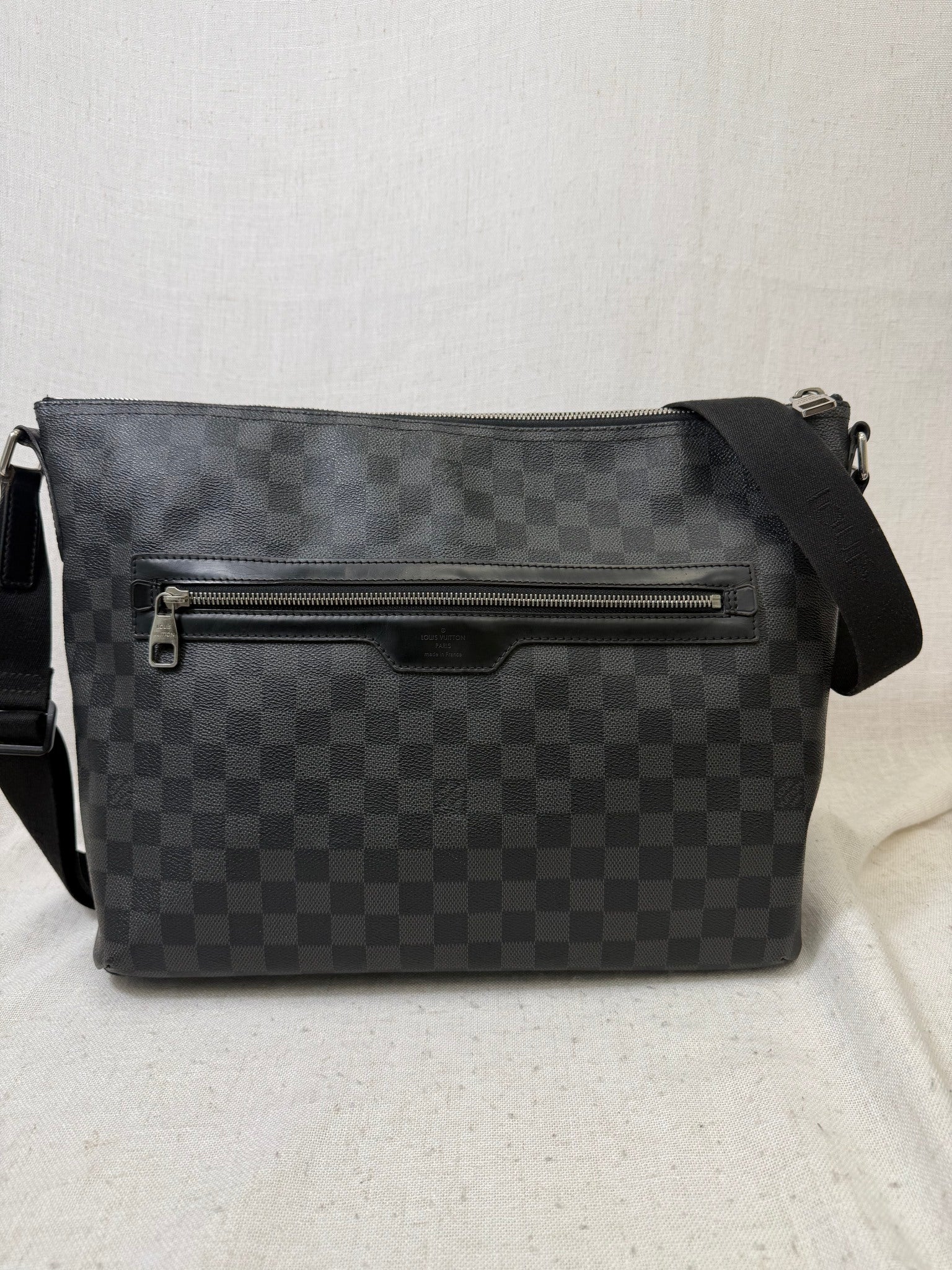 Louis Vuitton Damier Graphite Mick MM Shoulder Bag