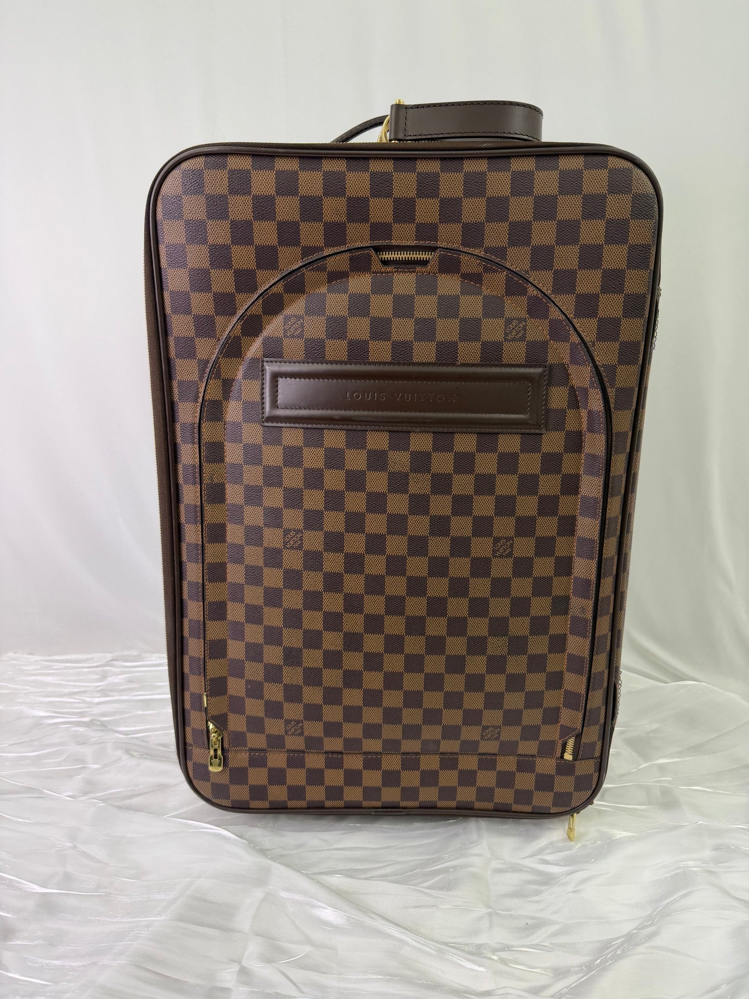 Louis Vuitton Damier Ebene Pegase 55 Rolling Suitcase