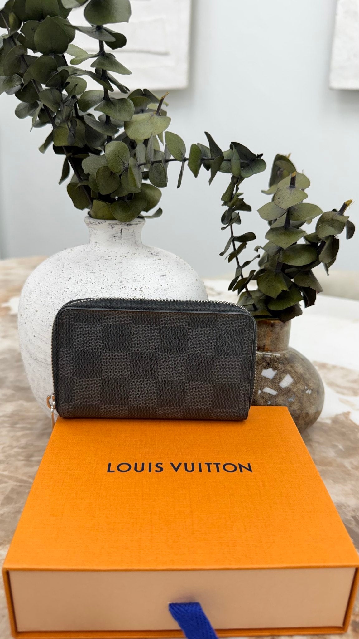 Louis Vuitton Damier Graphite Zippy Coin Case 