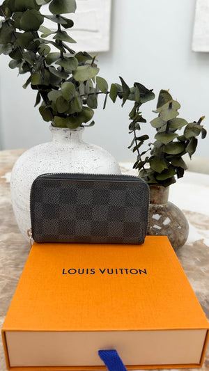 Louis Vuitton Damier Graphite Zippy Coin Case