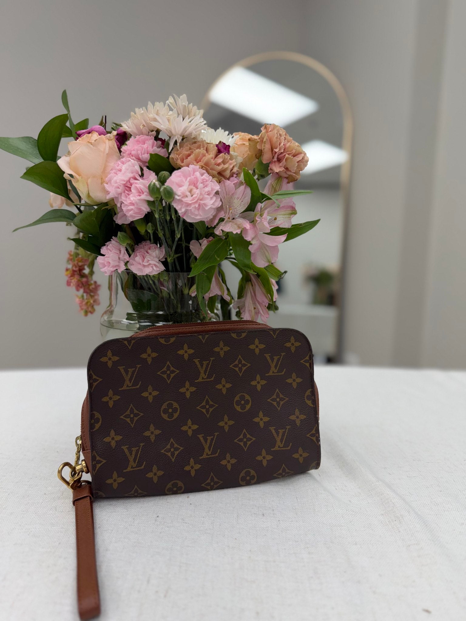 Louis Vuitton Monogram Orsay Clutch Bag 