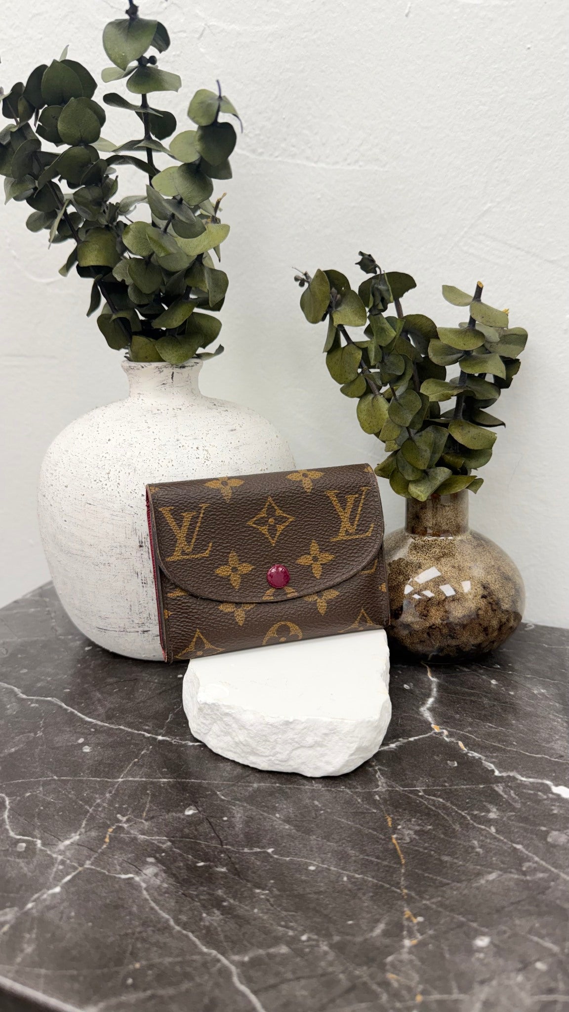 Louis Vuitton Purple Monogram Rosalie Coin Purse 