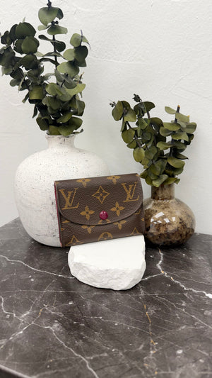 Louis Vuitton Purple Monogram Rosalie Coin Purse