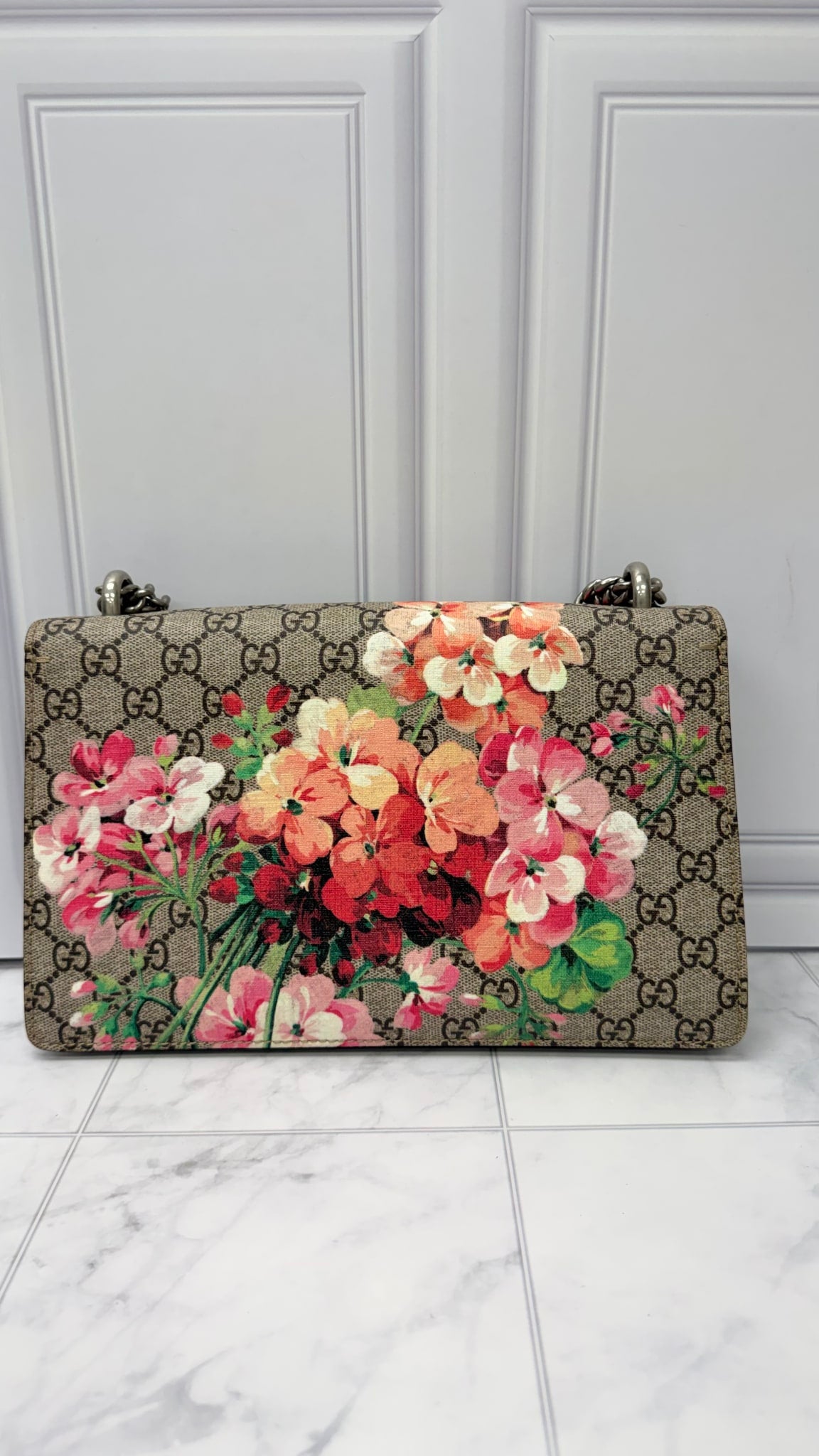Gucci GG Supreme Bloom Dionysus Shoulder Bag And Wallet