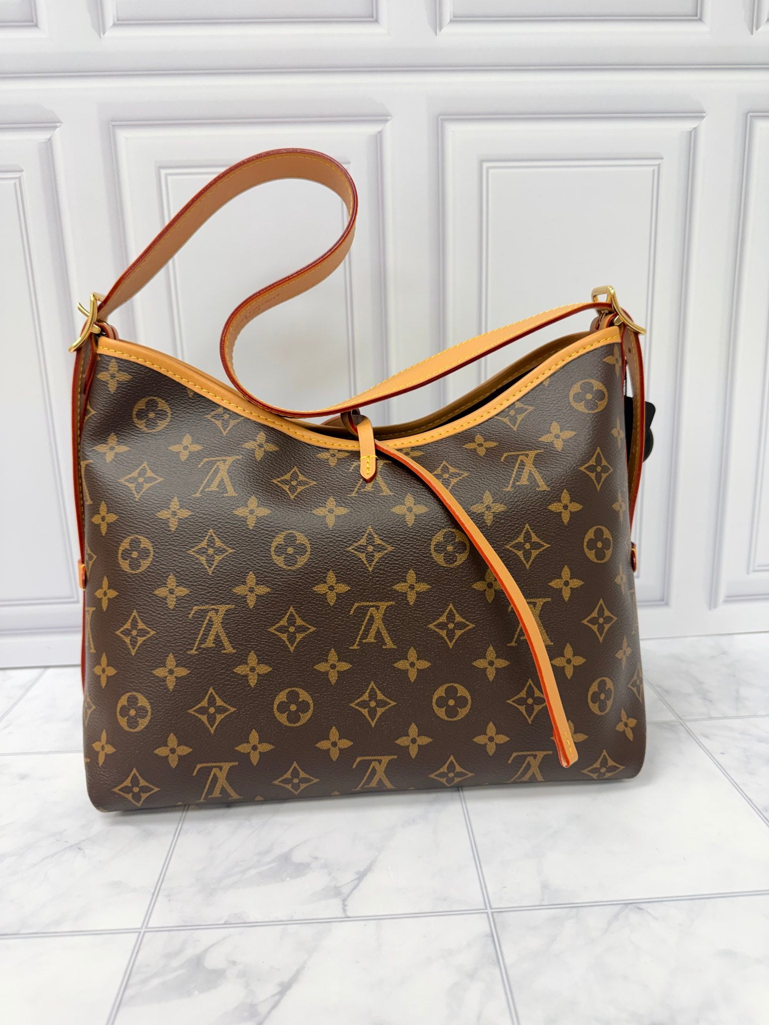 BRAND NEW - Louis Vuitton Monogram Carry All PM Shoulder Bag 