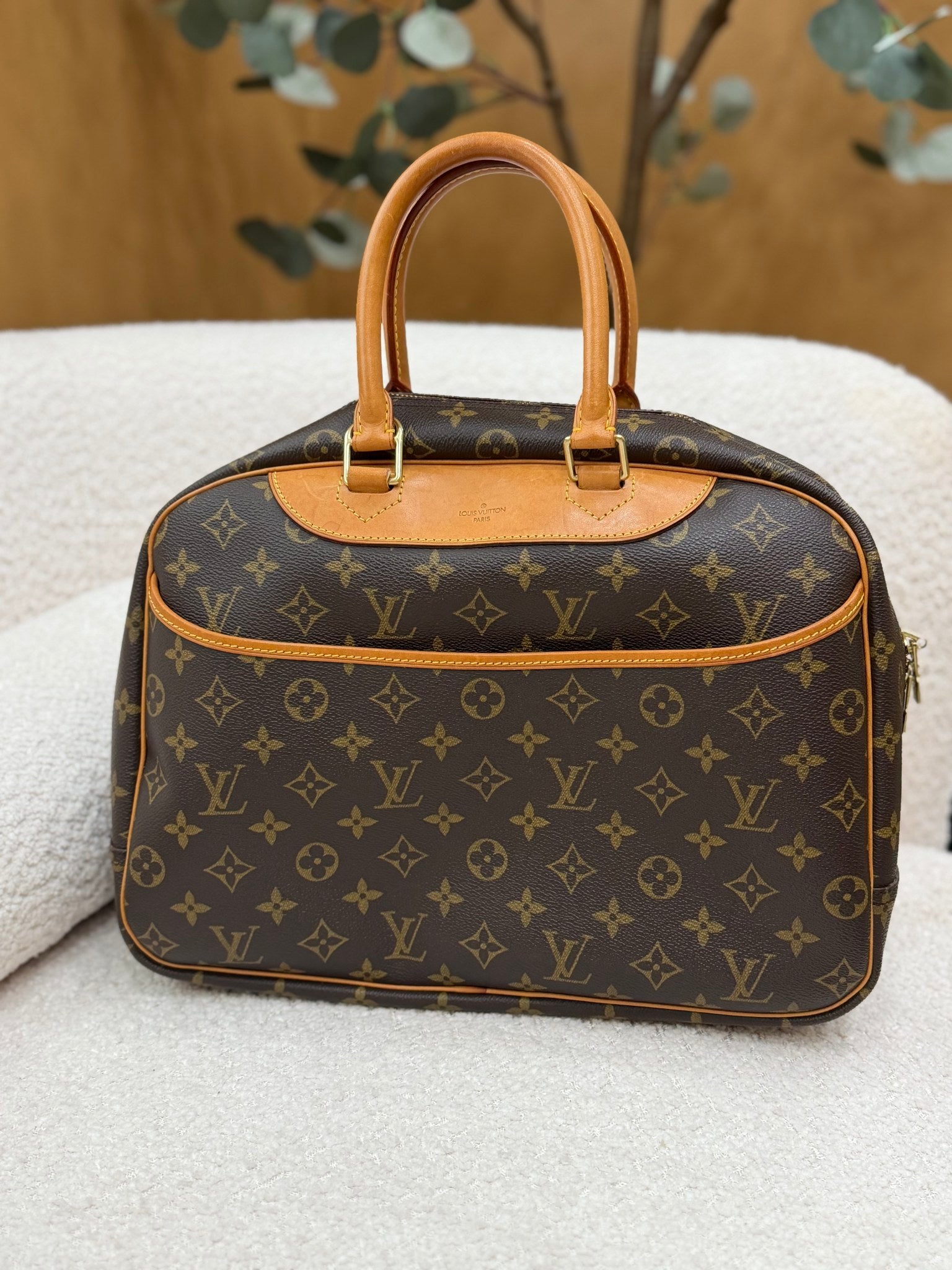 Louis Vuitton Monogram Deauville Handbag