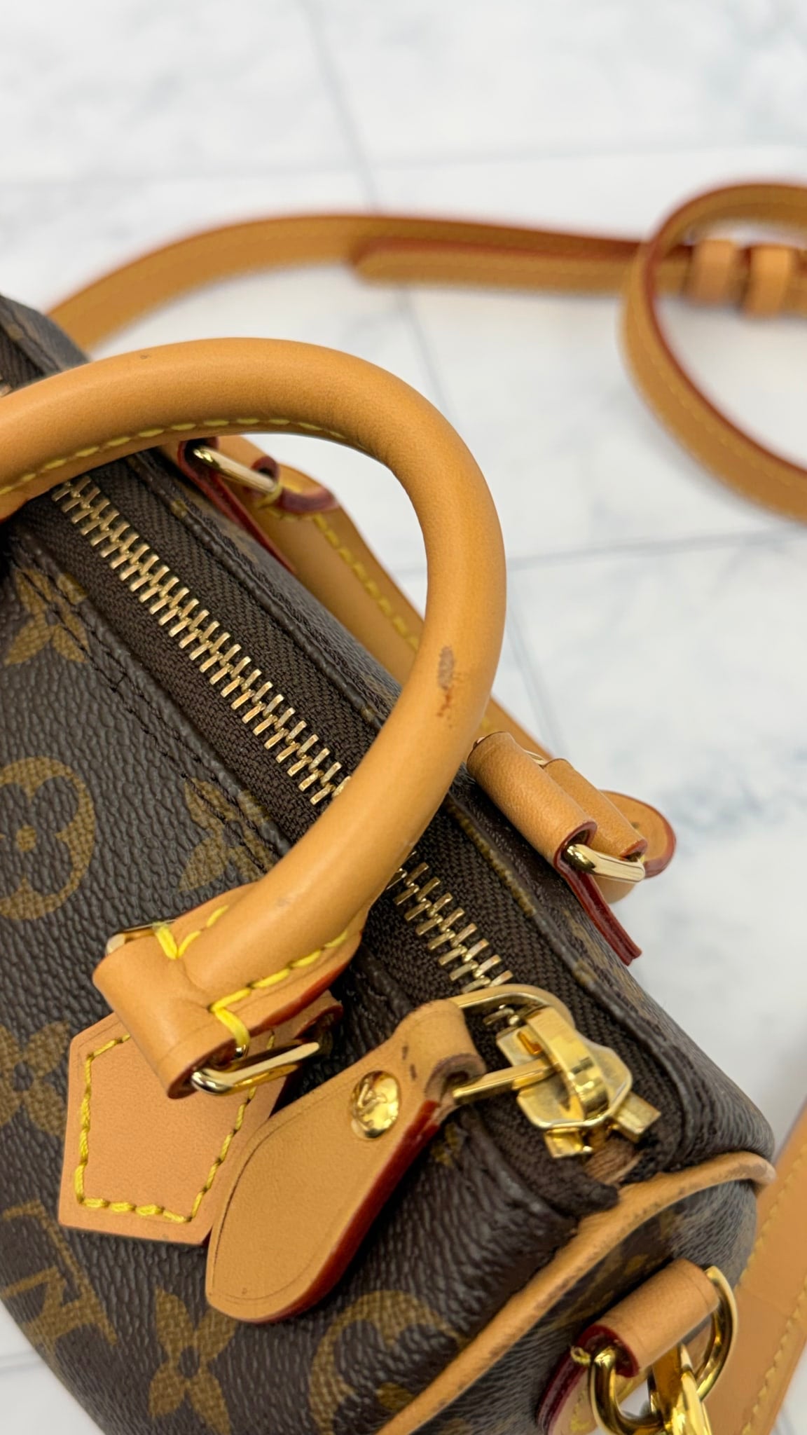 Louis Vuitton Monogram Nano Speedy 
