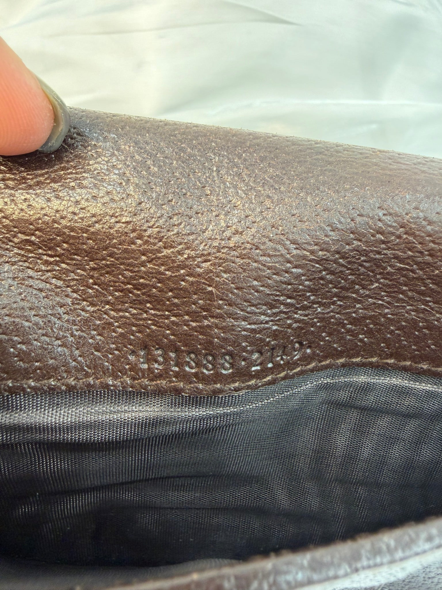 Gucci Brown Canvas GG Supreme Long  Wallet