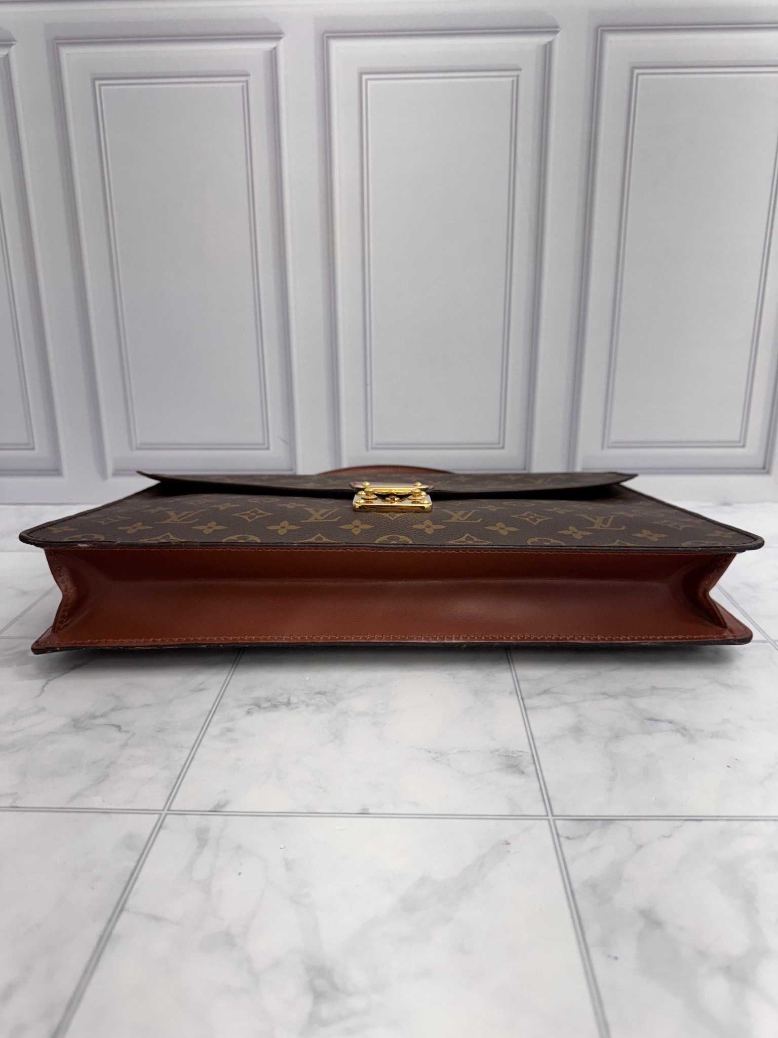 Louis Vuitton Monogram Serviette Conseiller Top Handle Briefcase