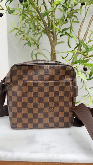 Louis Vuitton Damier Ebene Olav PM Crossbody Bag