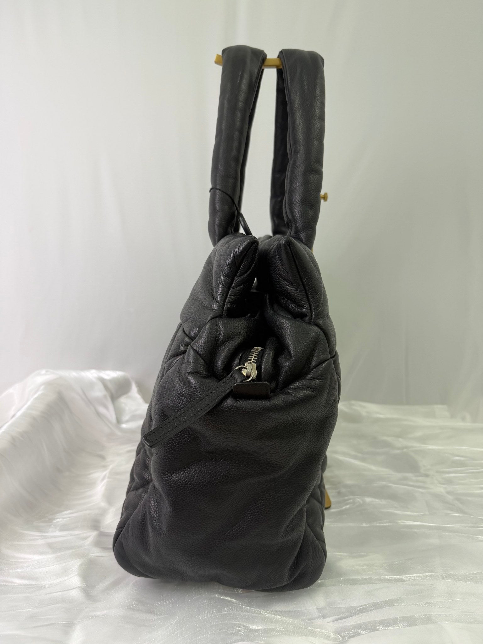 Chanel Black Caviar Leather Cocoon Tote