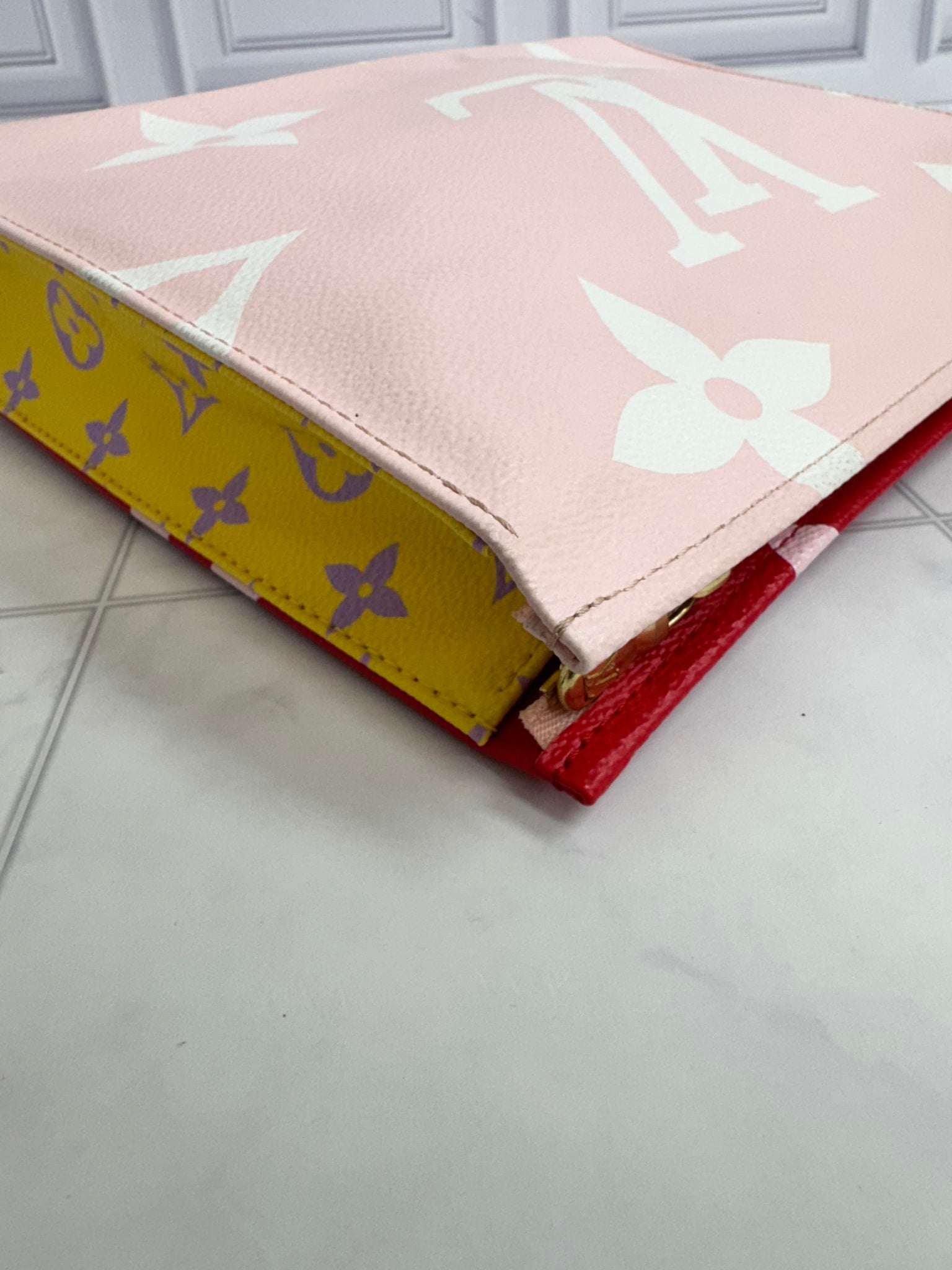Louis Vuitton Red And Pink Monogram Giant Toiletry Pouch 26