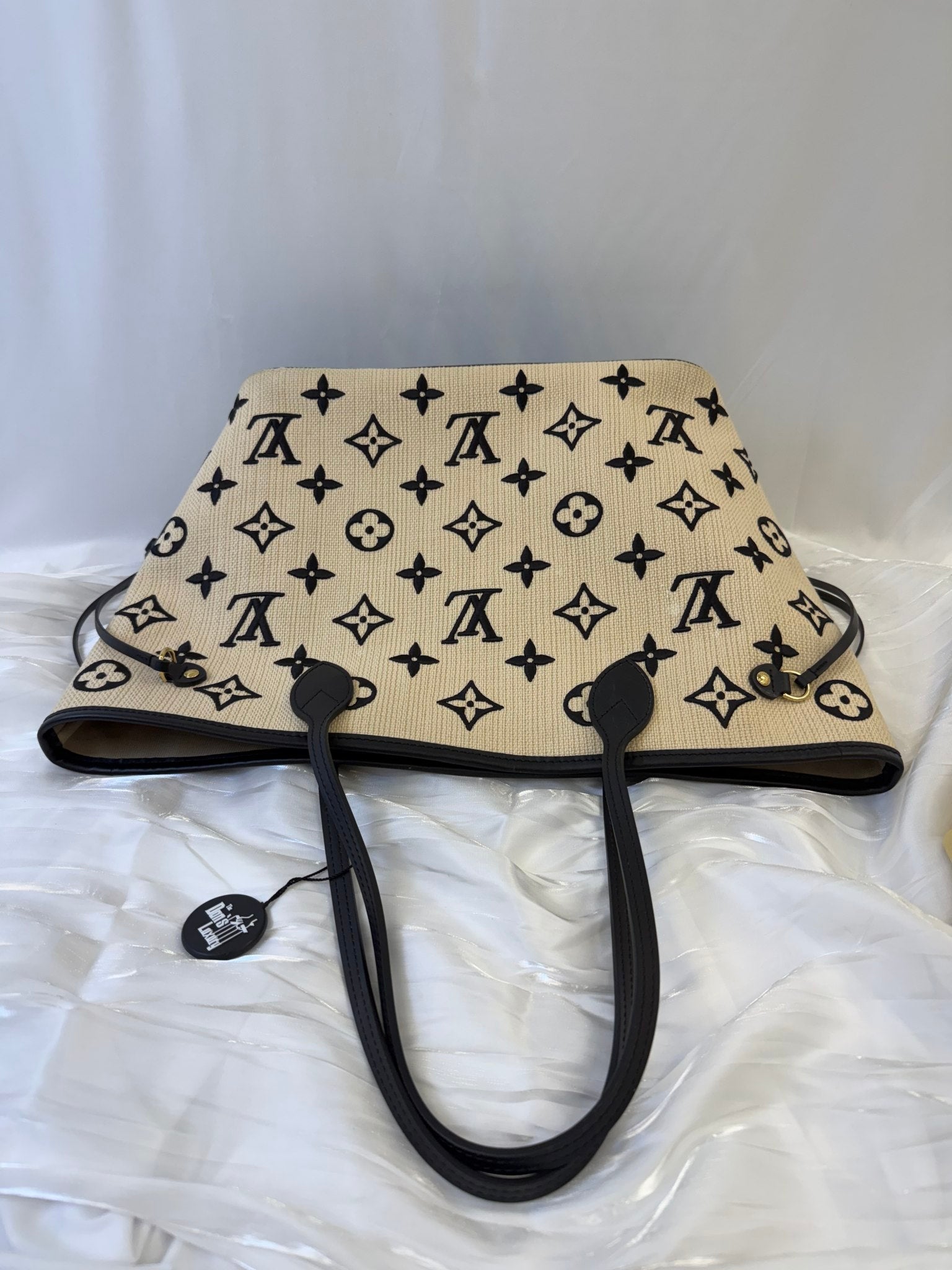 Louis Vuitton Raffia By The Pool Neverfull MM