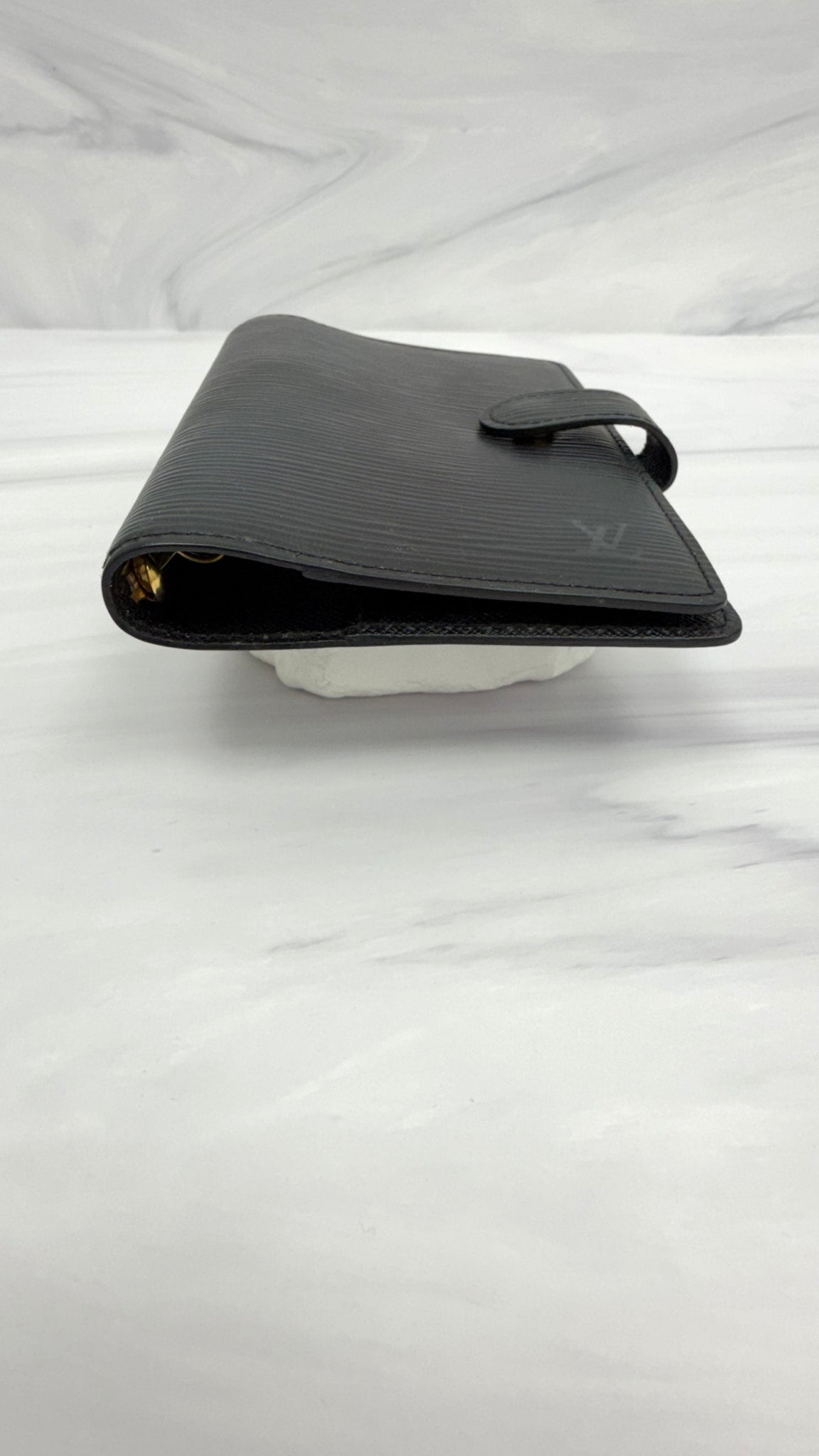 Louis Vuitton Black Epi Leather Passport Agenda Cover PM