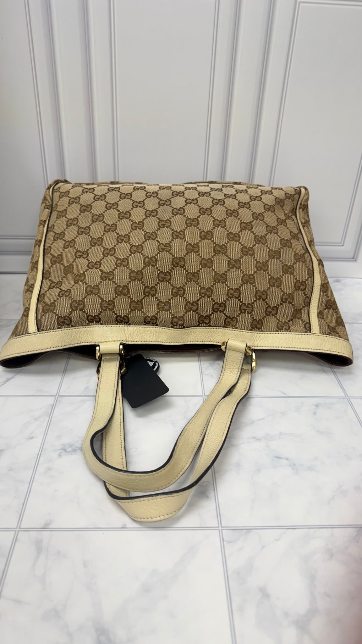 Gucci GG Supreme Canvas Tote Bag