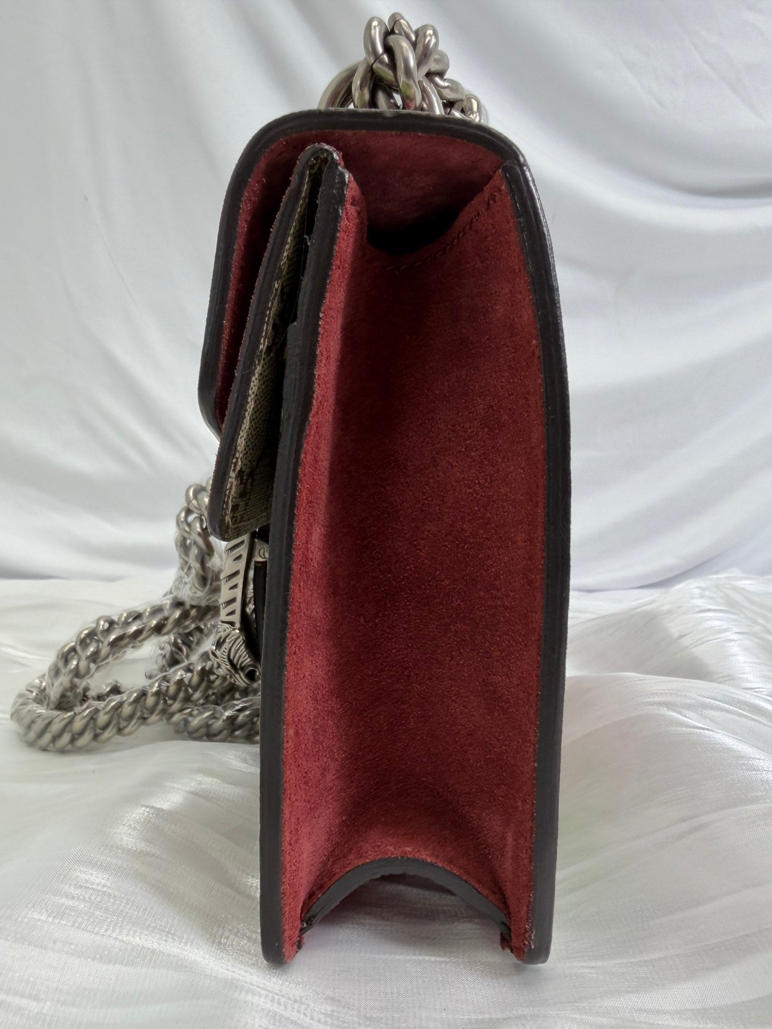 Gucci GG Supreme Pink Blooms Mini Dionysus Bag