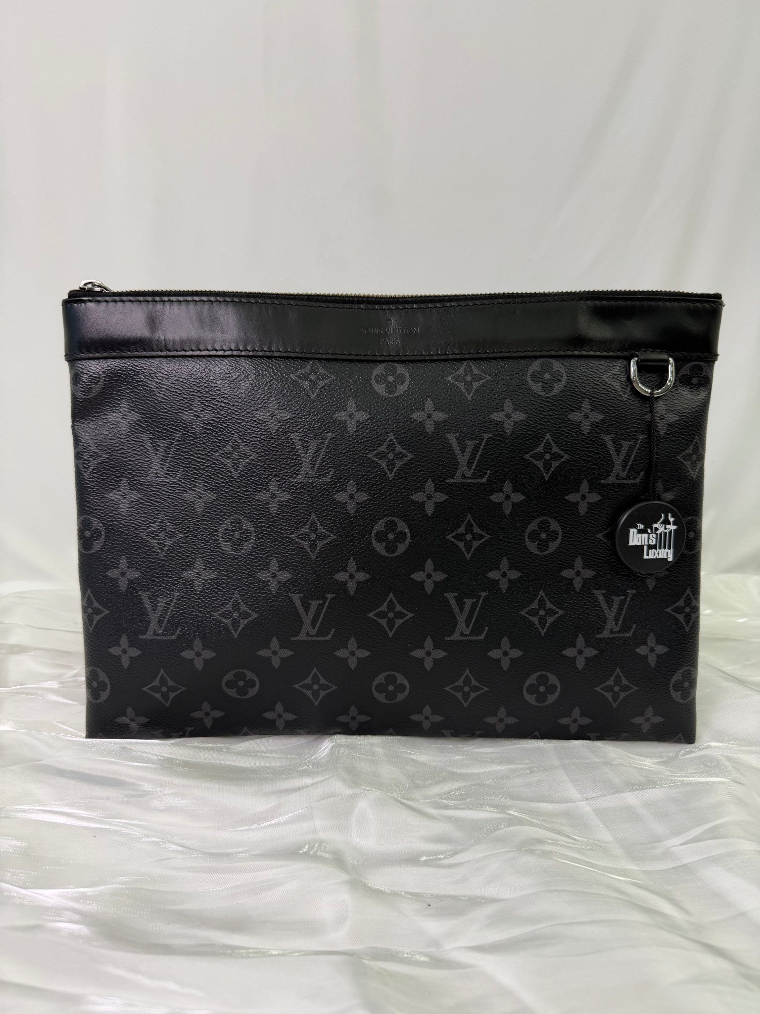 Louis Vuitton Black Monogram Eclipse Discovery Pochette