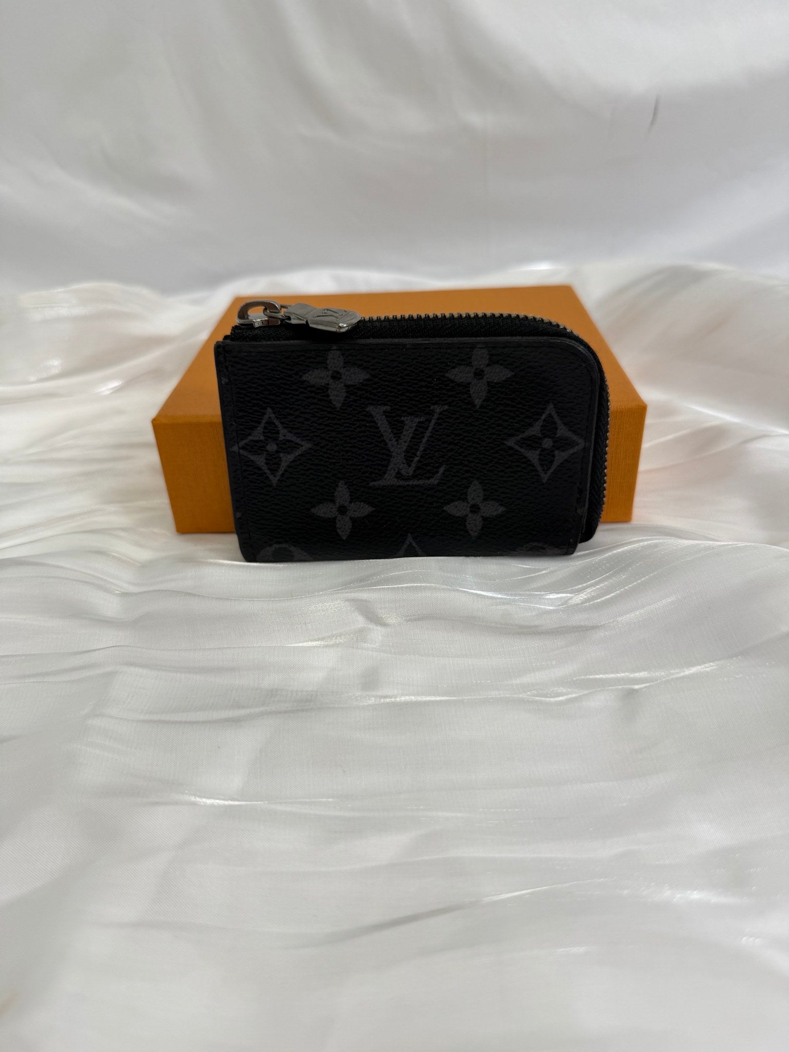 Louis Vuitton Monogram Eclipse Coin Case 